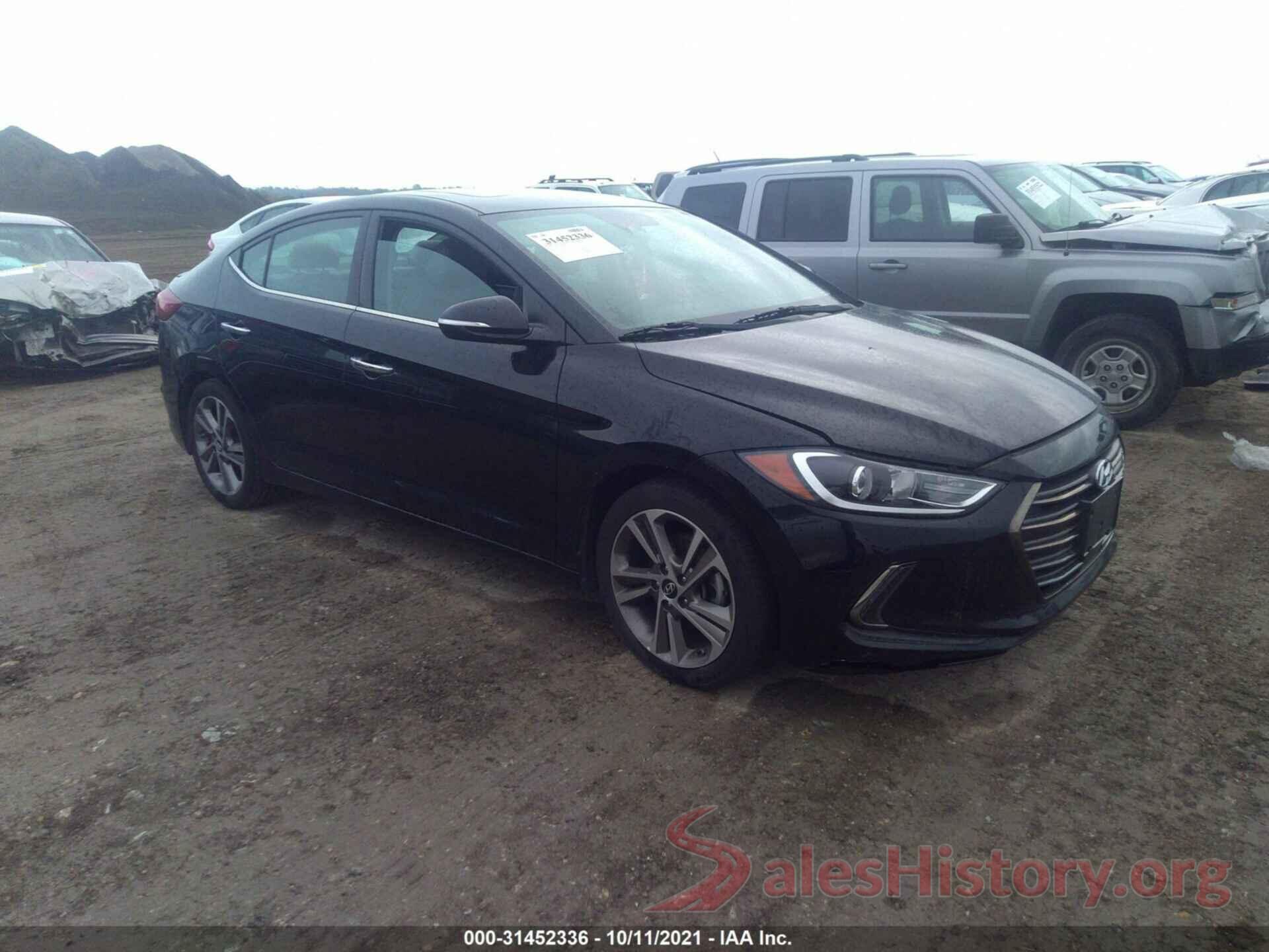 5NPD84LF6HH049705 2017 HYUNDAI ELANTRA