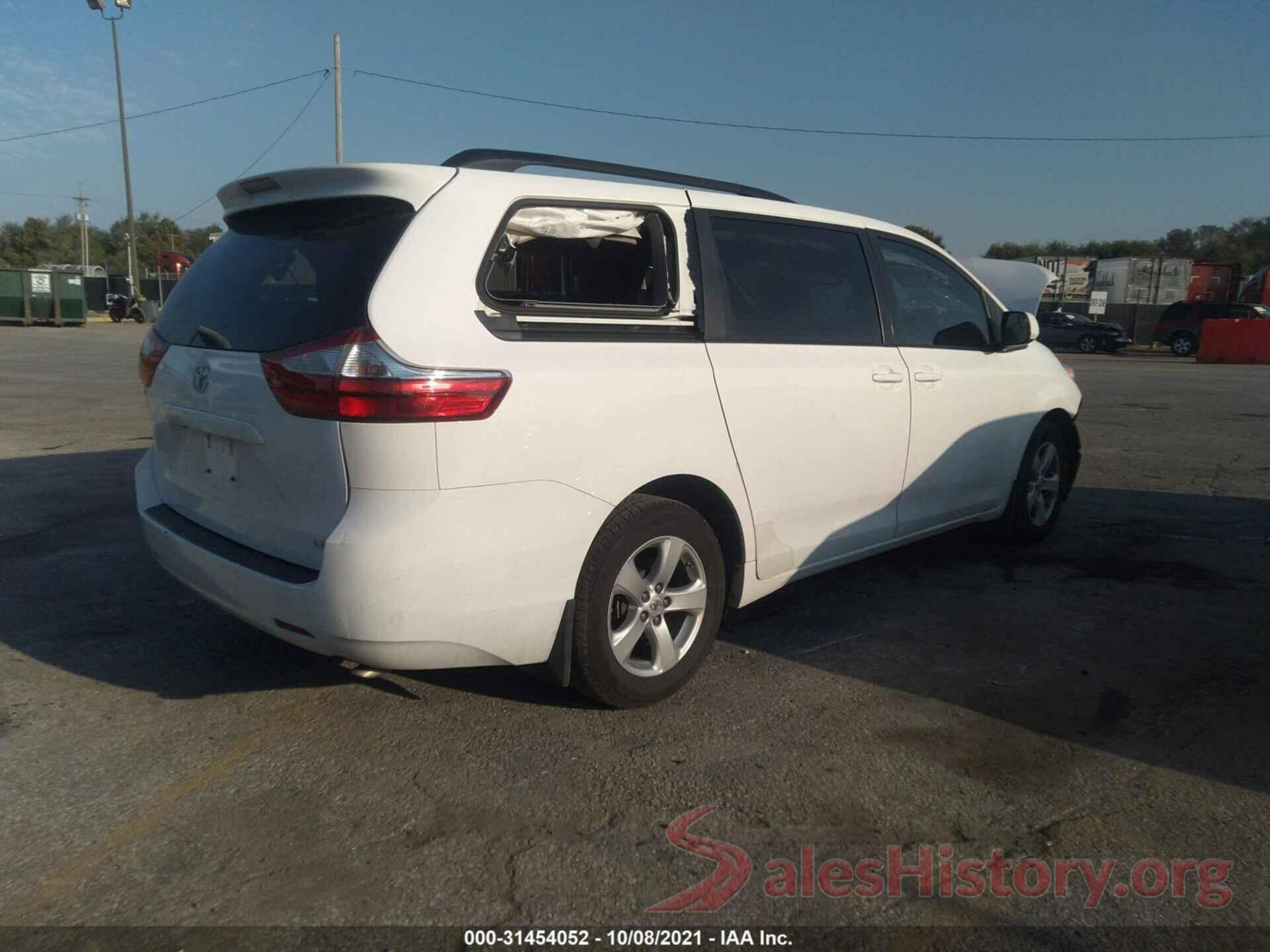 5TDKK3DC3GS710672 2016 TOYOTA SIENNA