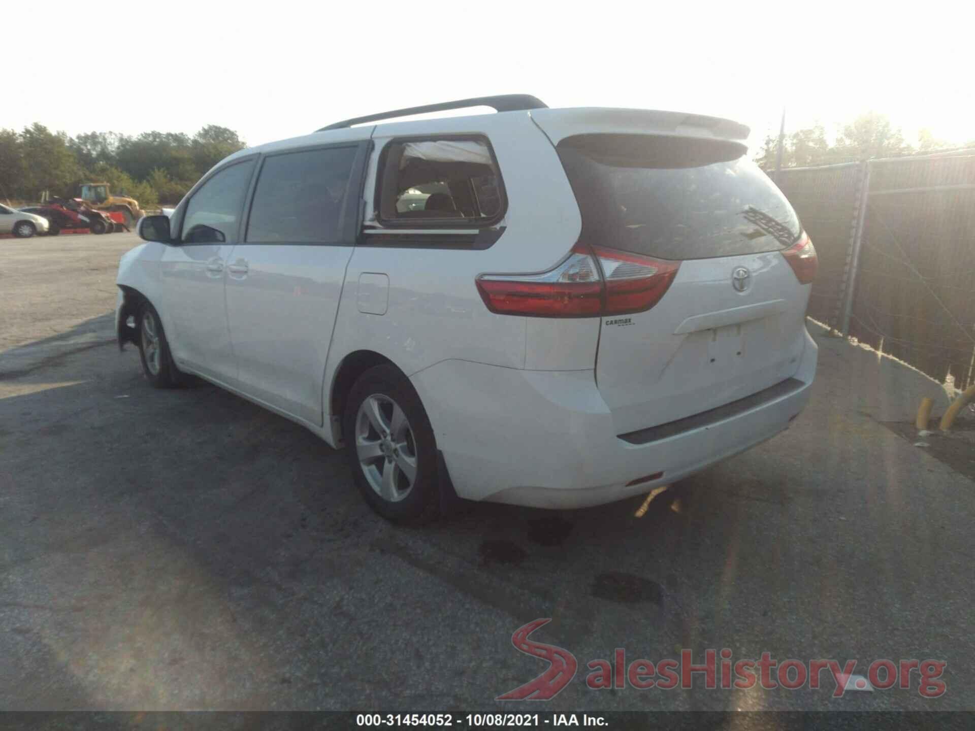 5TDKK3DC3GS710672 2016 TOYOTA SIENNA