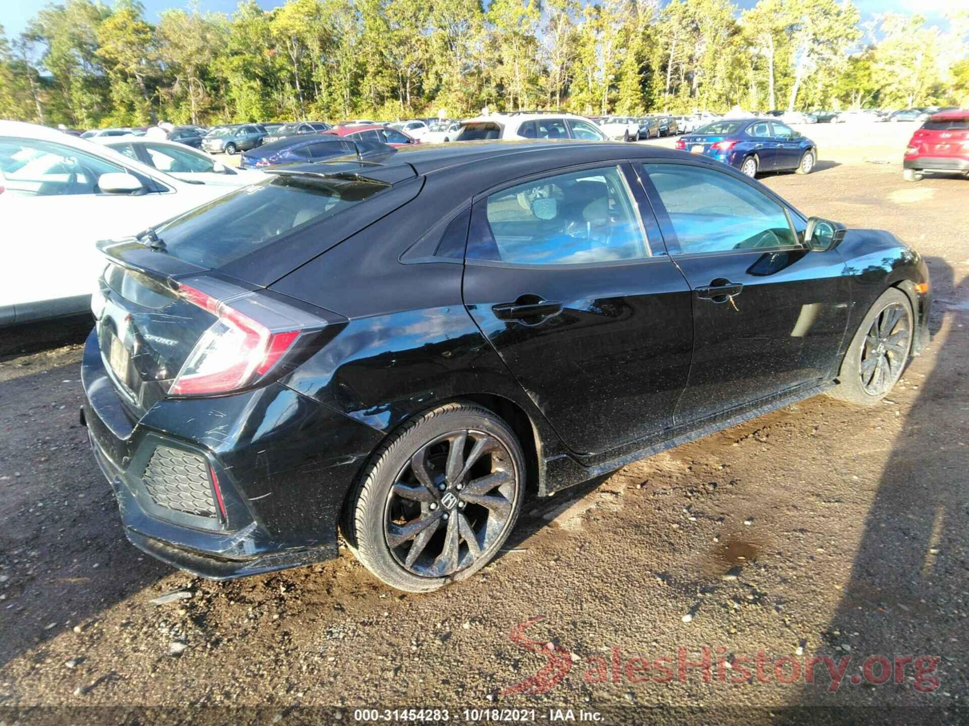 SHHFK7H40KU420283 2019 HONDA CIVIC HATCHBACK