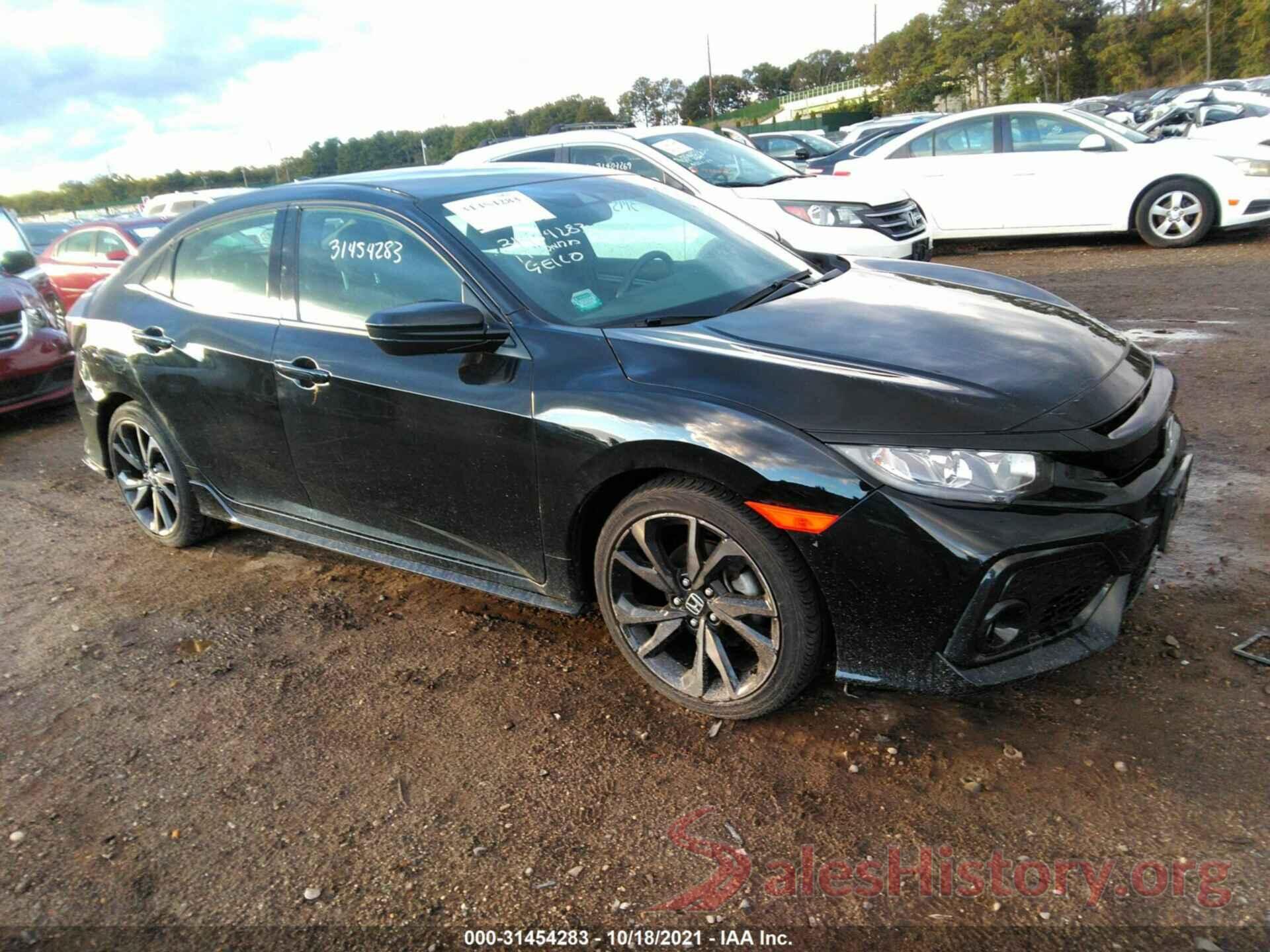 SHHFK7H40KU420283 2019 HONDA CIVIC HATCHBACK