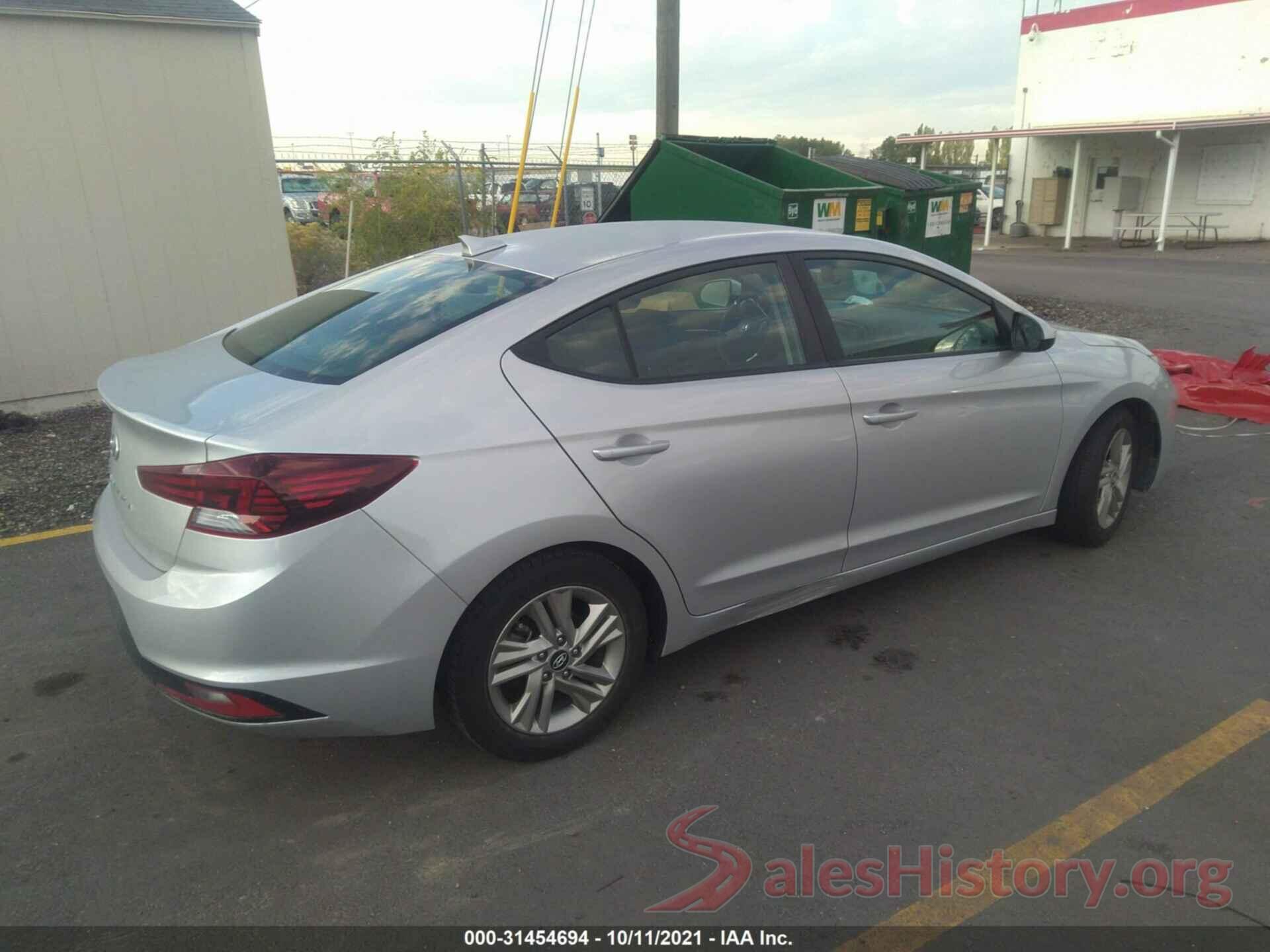 5NPD84LF4KH422991 2019 HYUNDAI ELANTRA