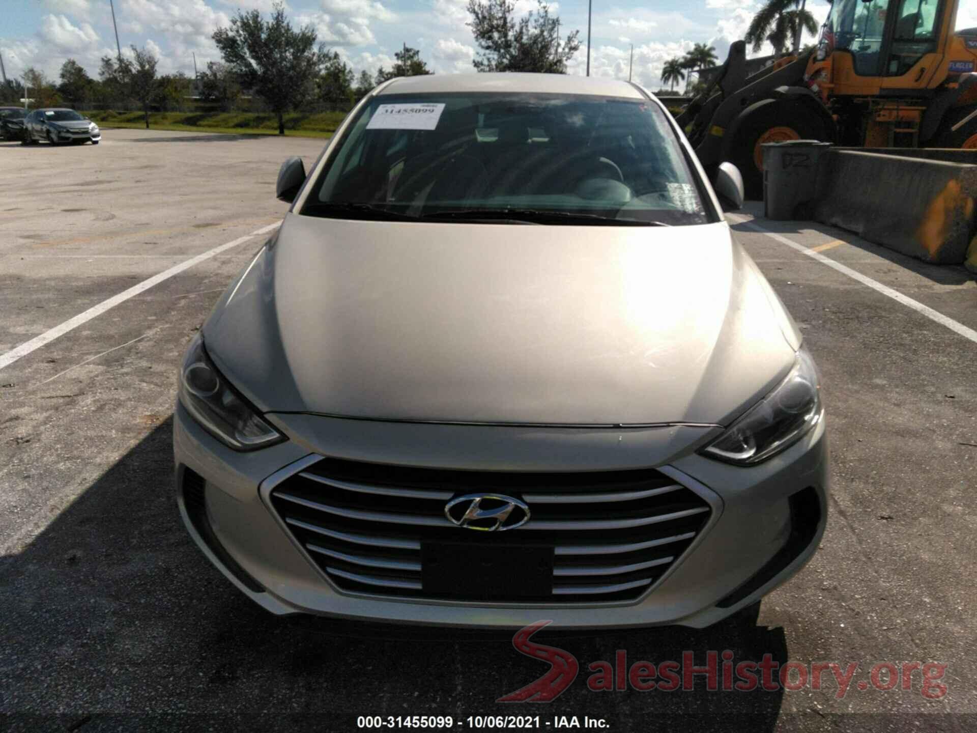 5NPD74LF7HH111566 2017 HYUNDAI ELANTRA