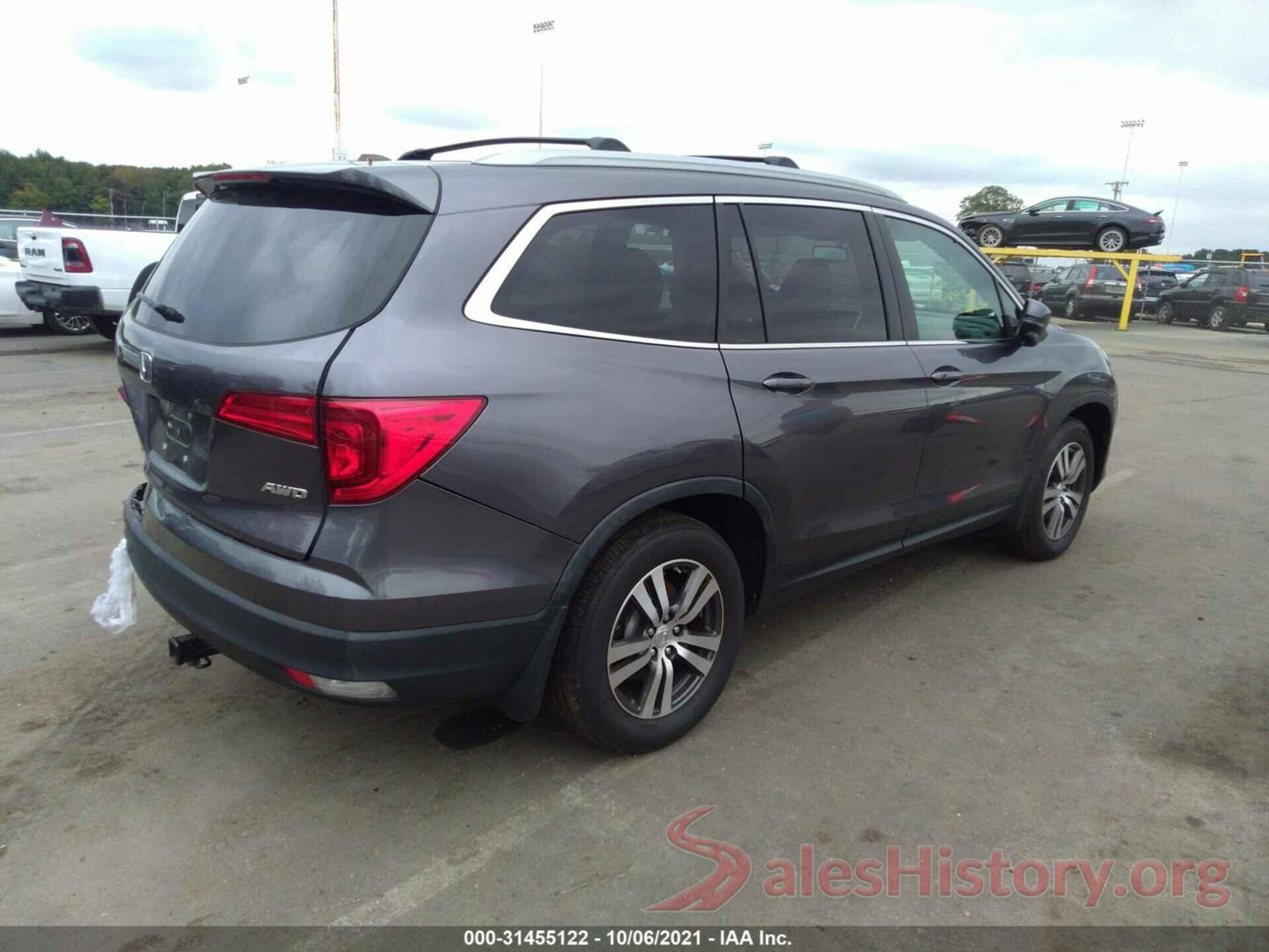 5FNYF6H53HB051879 2017 HONDA PILOT