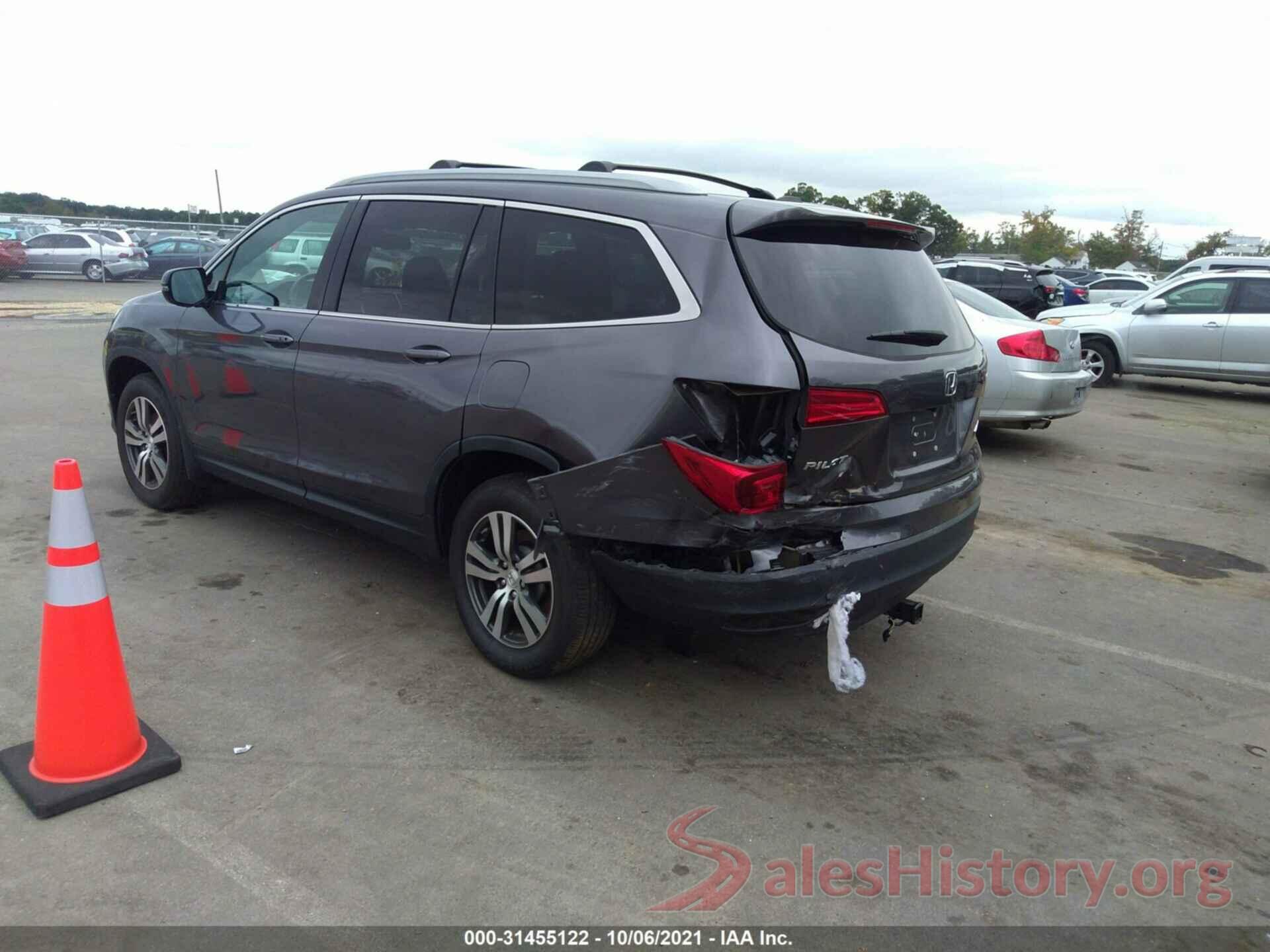 5FNYF6H53HB051879 2017 HONDA PILOT