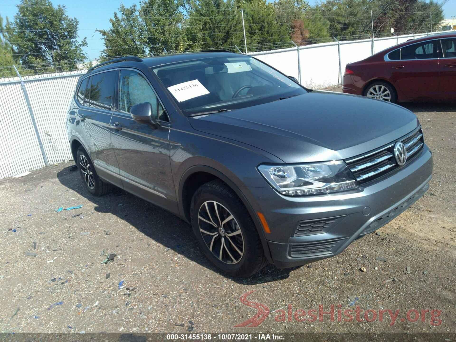 3VV3B7AX6MM113452 2021 VOLKSWAGEN TIGUAN