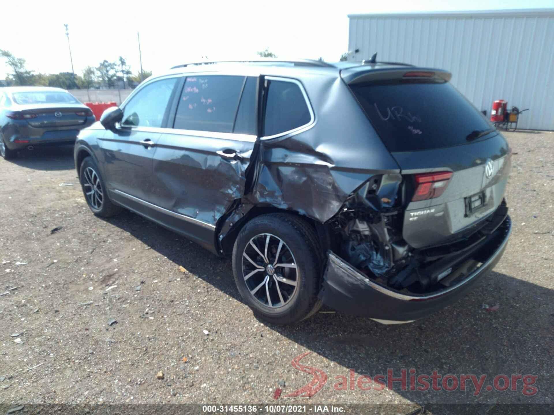 3VV3B7AX6MM113452 2021 VOLKSWAGEN TIGUAN