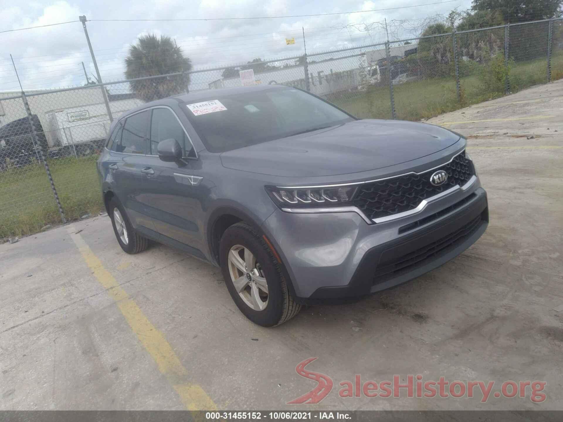 5XYRG4LCXMG016304 2021 KIA SORENTO