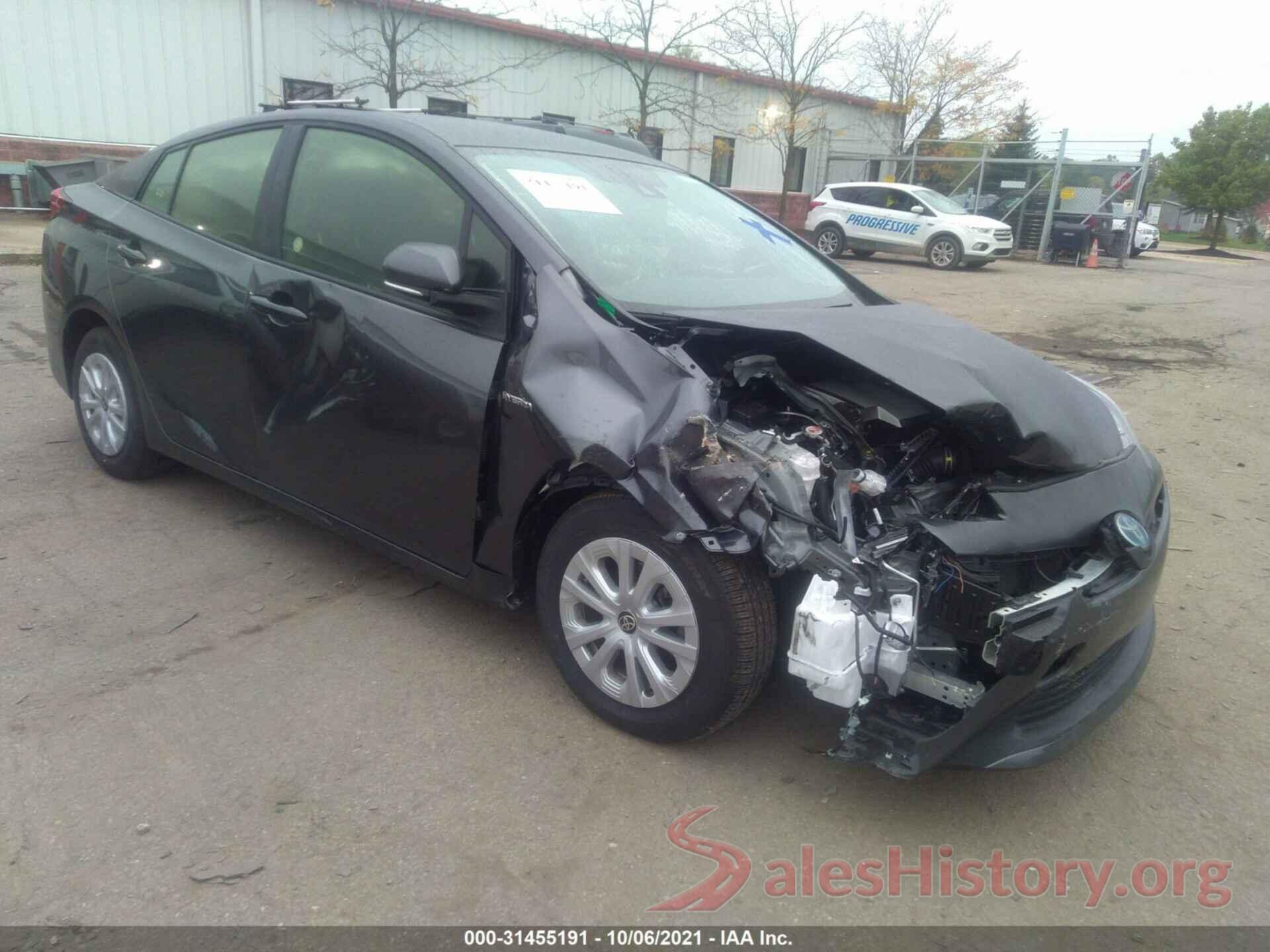 JTDKAMFU7M3149517 2021 TOYOTA PRIUS