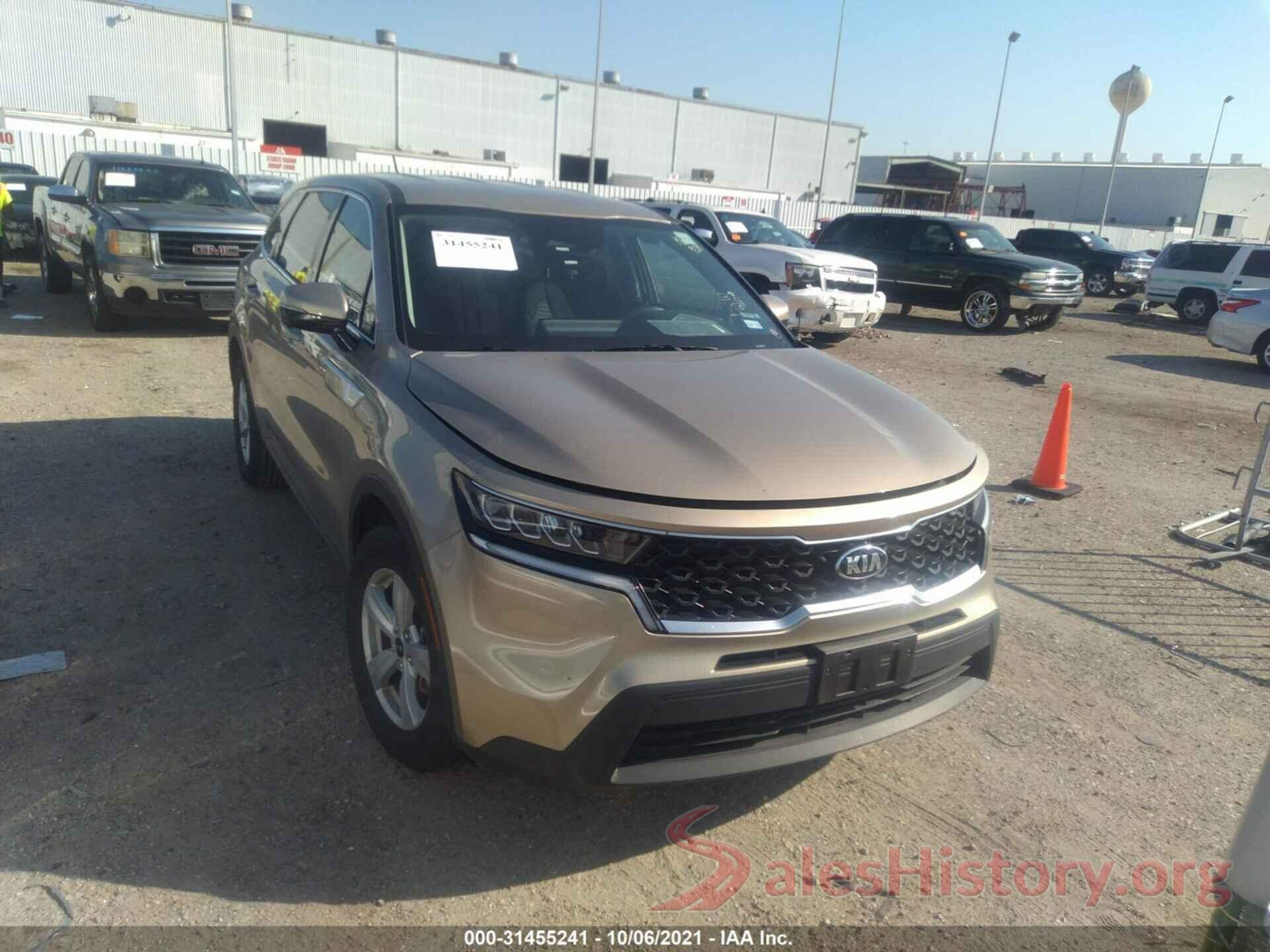 5XYRG4LC6MG026327 2021 KIA SORENTO