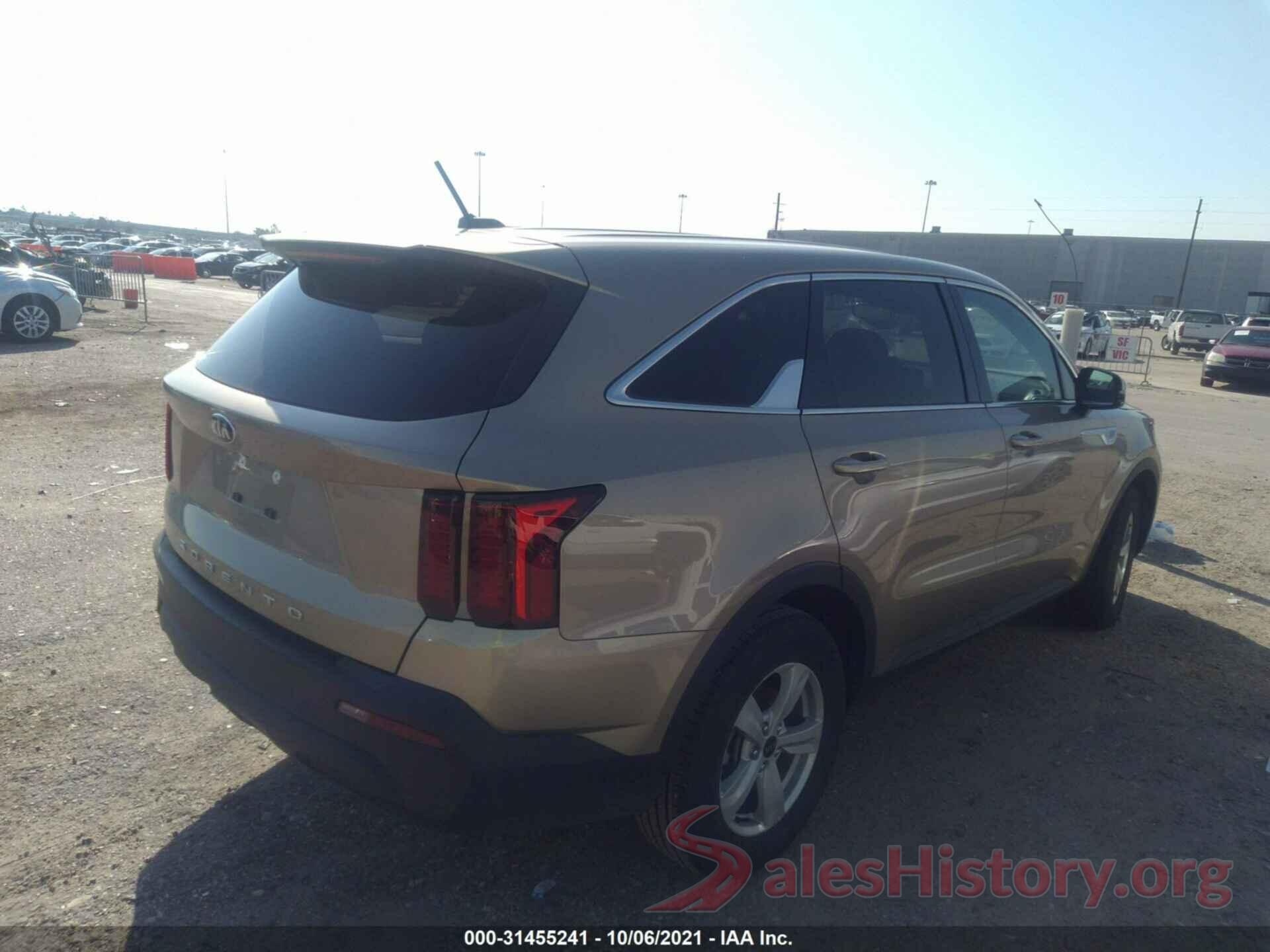 5XYRG4LC6MG026327 2021 KIA SORENTO