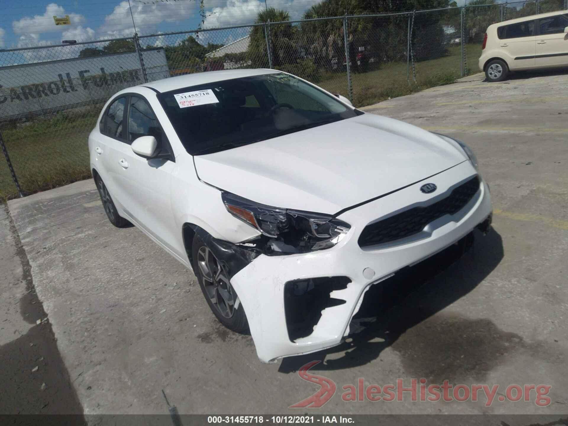 3KPF24ADXME327578 2021 KIA FORTE