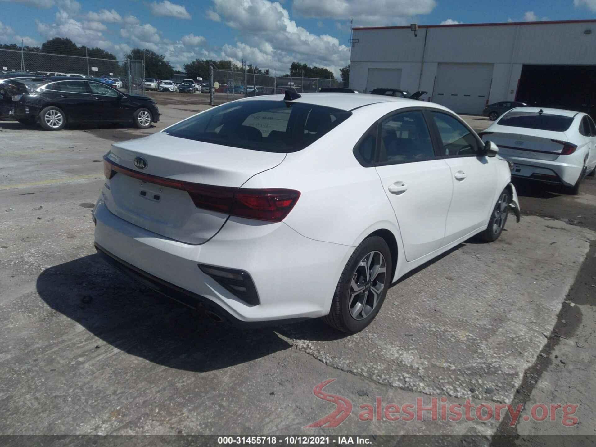 3KPF24ADXME327578 2021 KIA FORTE