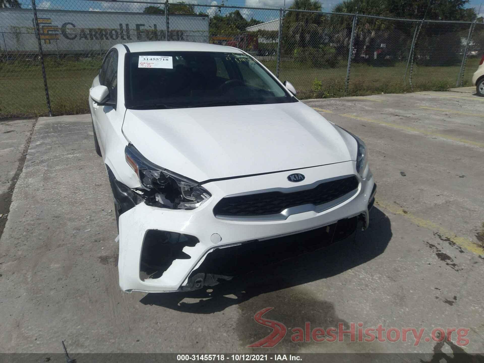 3KPF24ADXME327578 2021 KIA FORTE