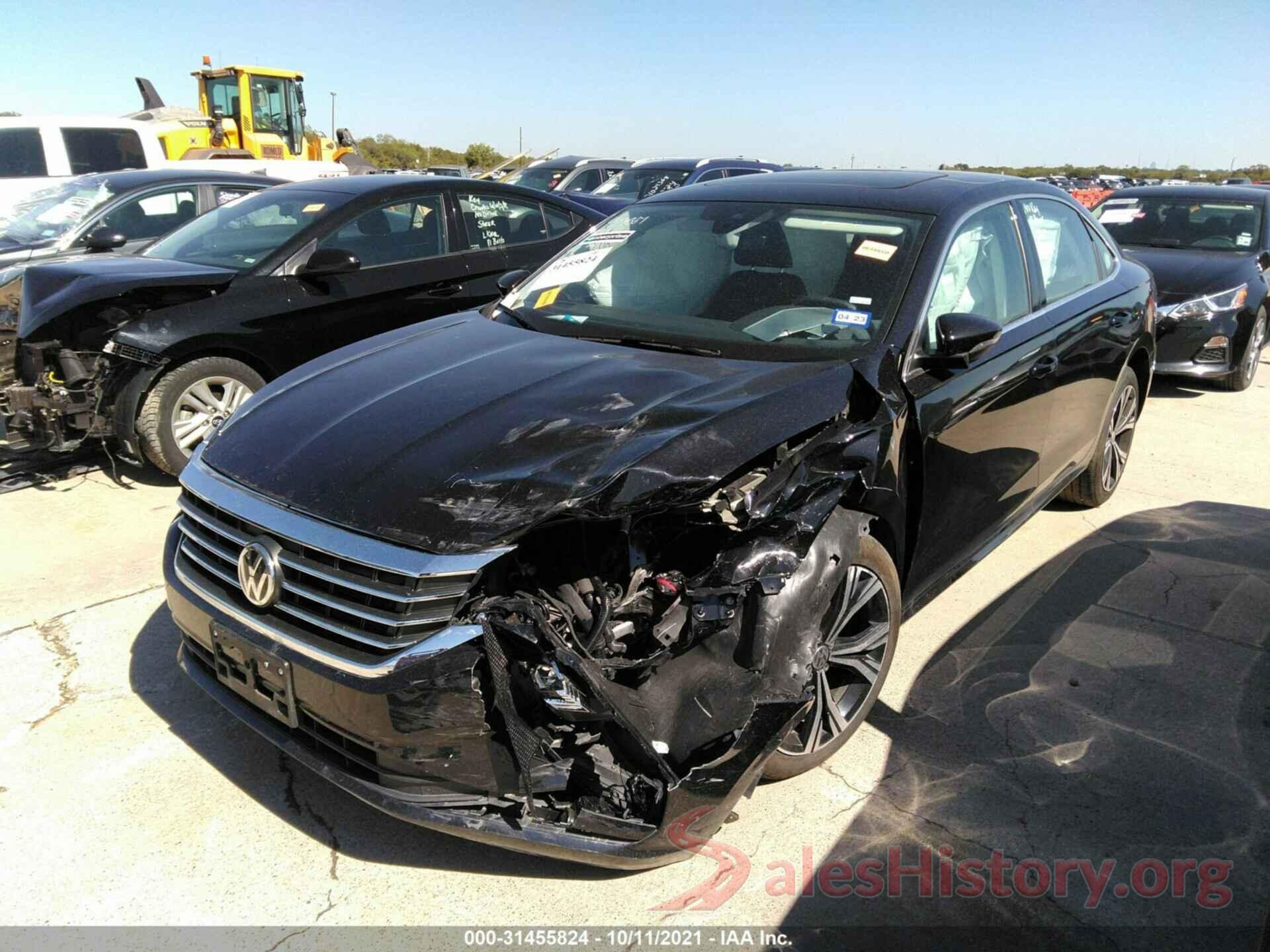 1VWSA7A30MC012996 2021 VOLKSWAGEN PASSAT