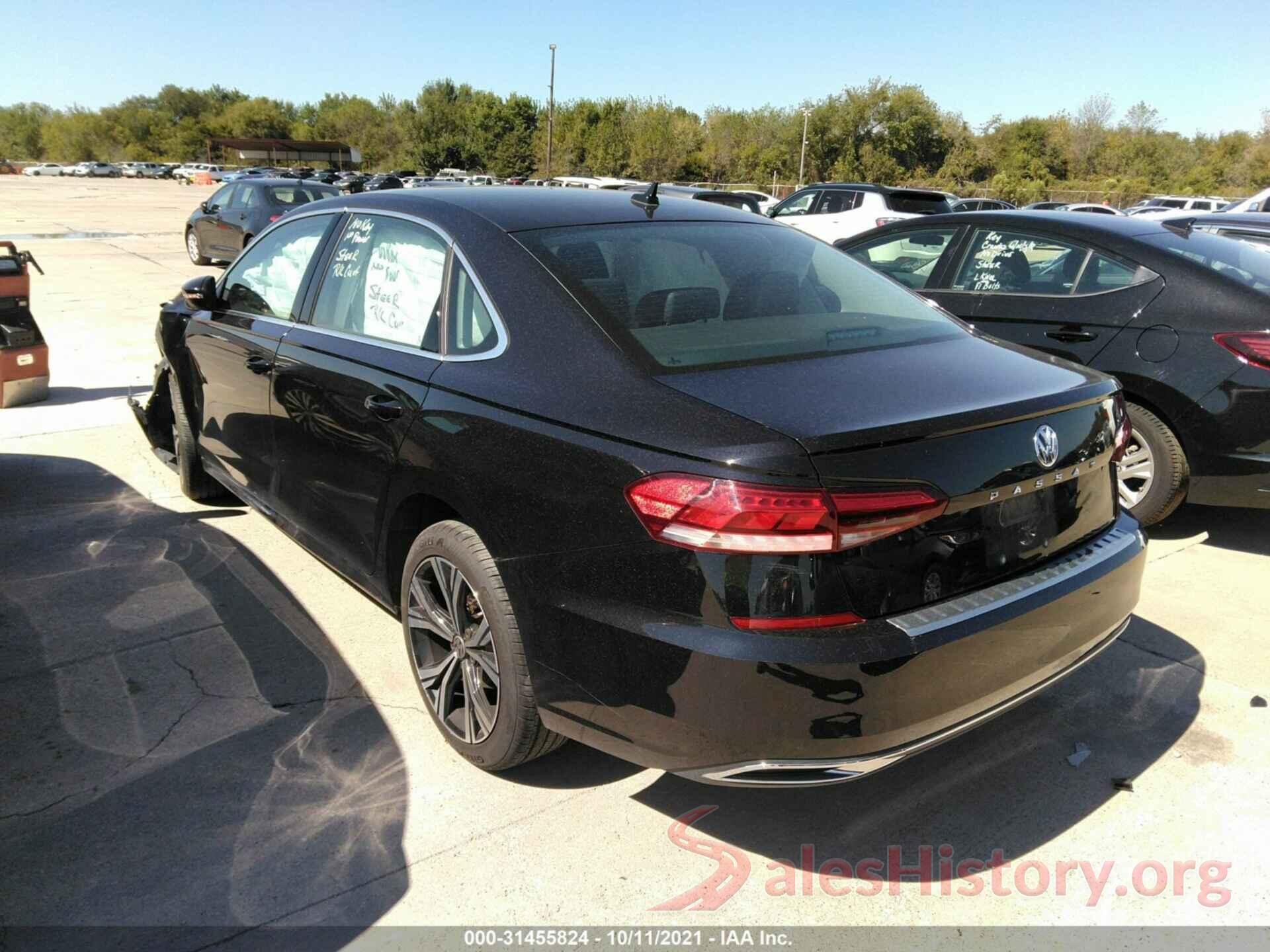 1VWSA7A30MC012996 2021 VOLKSWAGEN PASSAT