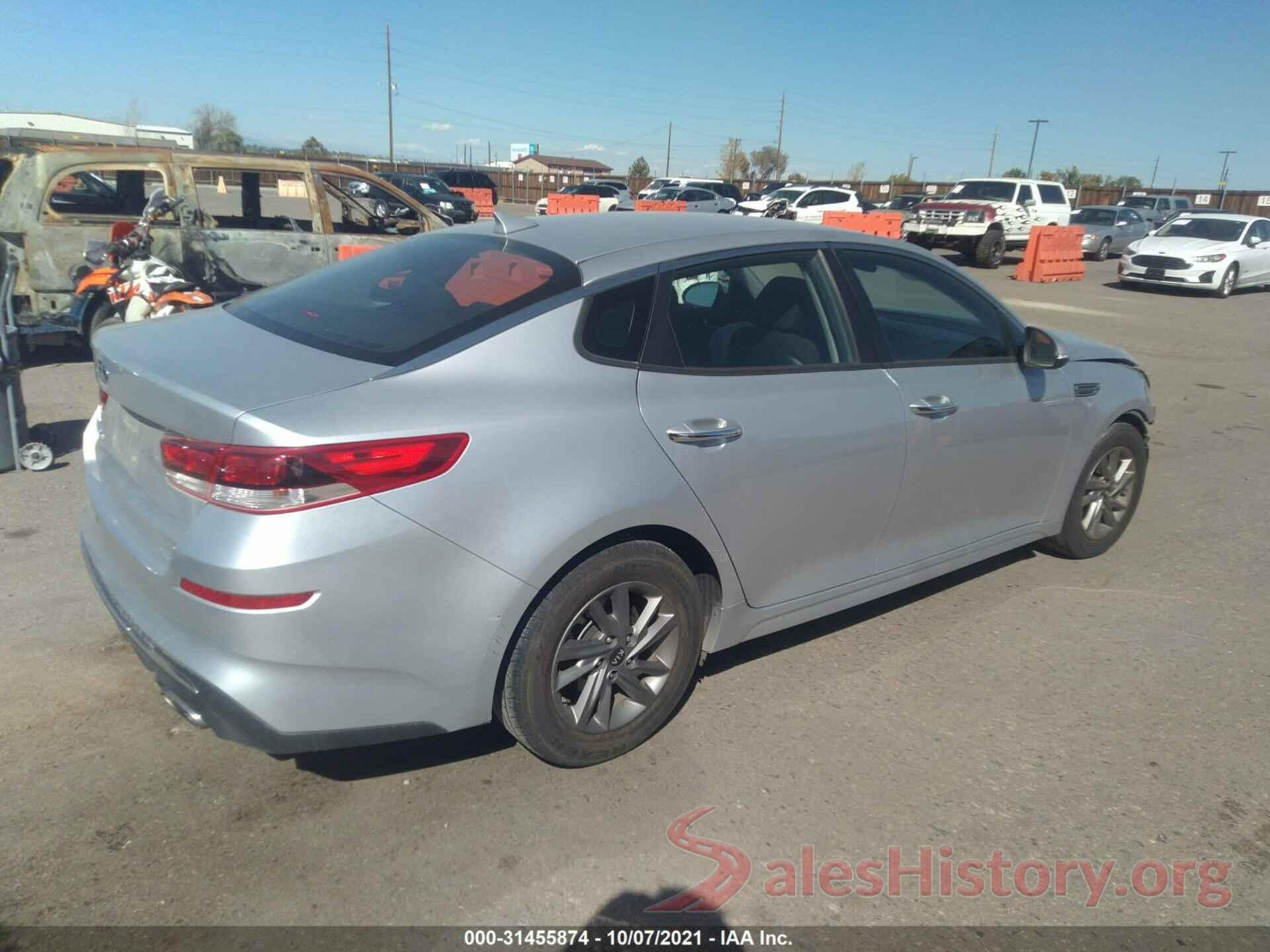 5XXGT4L31LG422736 2020 KIA OPTIMA