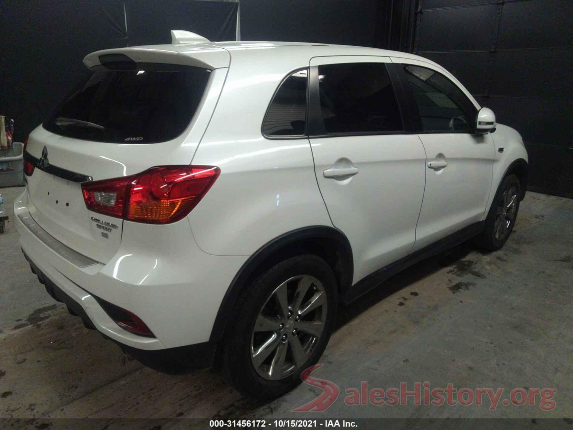 JA4AR3AU9KU004731 2019 MITSUBISHI OUTLANDER SPORT