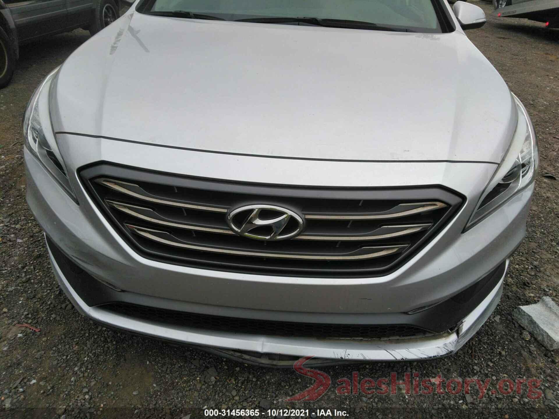 5NPE34AF6HH587407 2017 HYUNDAI SONATA