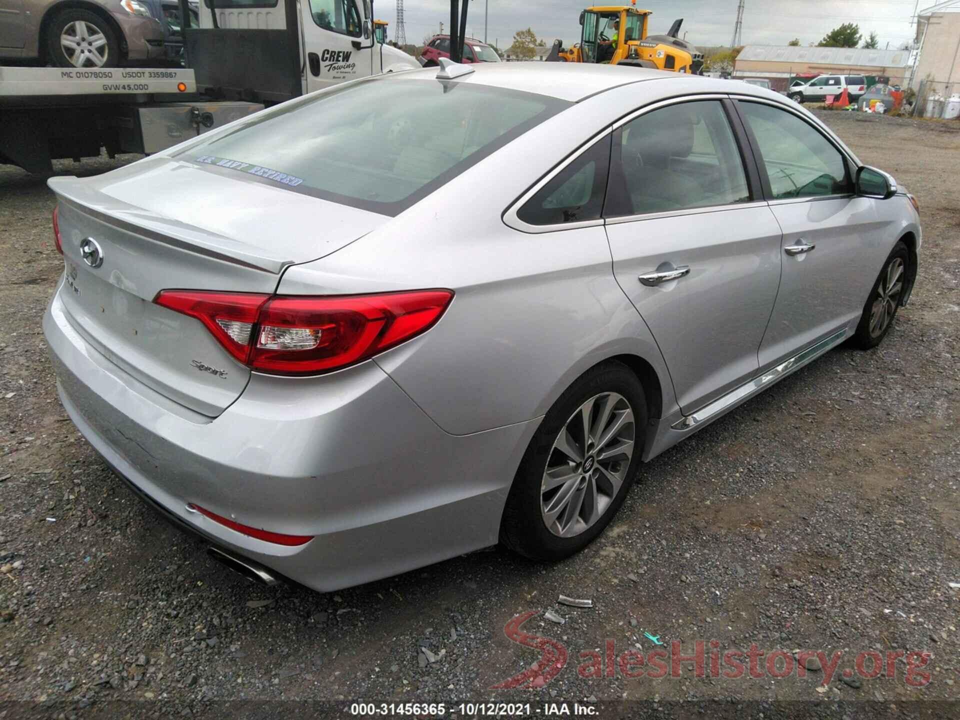 5NPE34AF6HH587407 2017 HYUNDAI SONATA