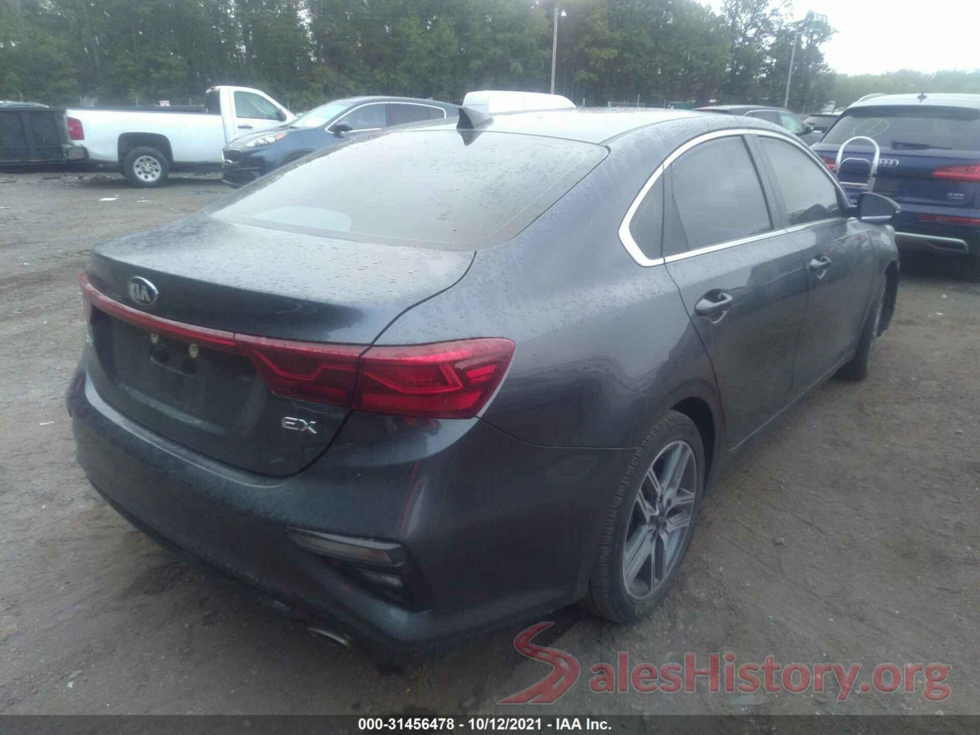 3KPF54AD8LE165598 2020 KIA FORTE