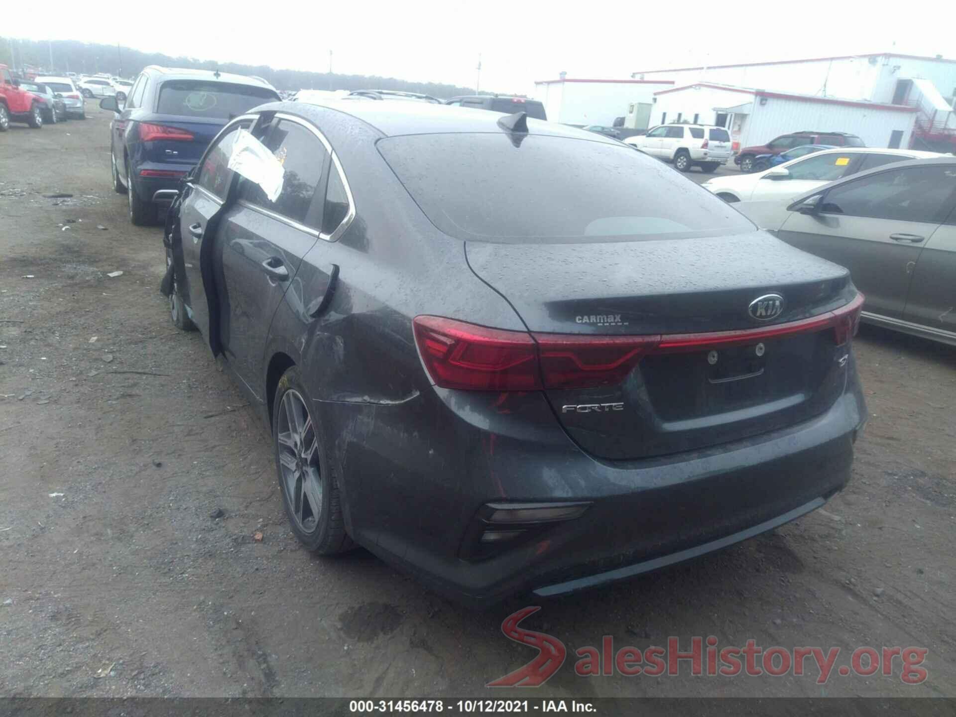 3KPF54AD8LE165598 2020 KIA FORTE