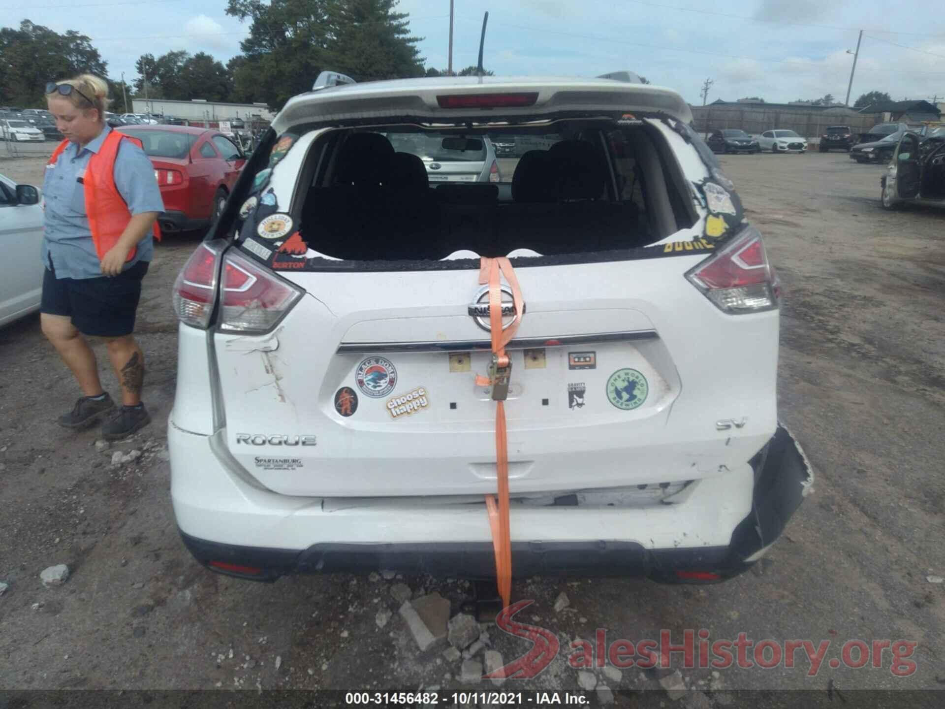 KNMAT2MT9GP712729 2016 NISSAN ROGUE