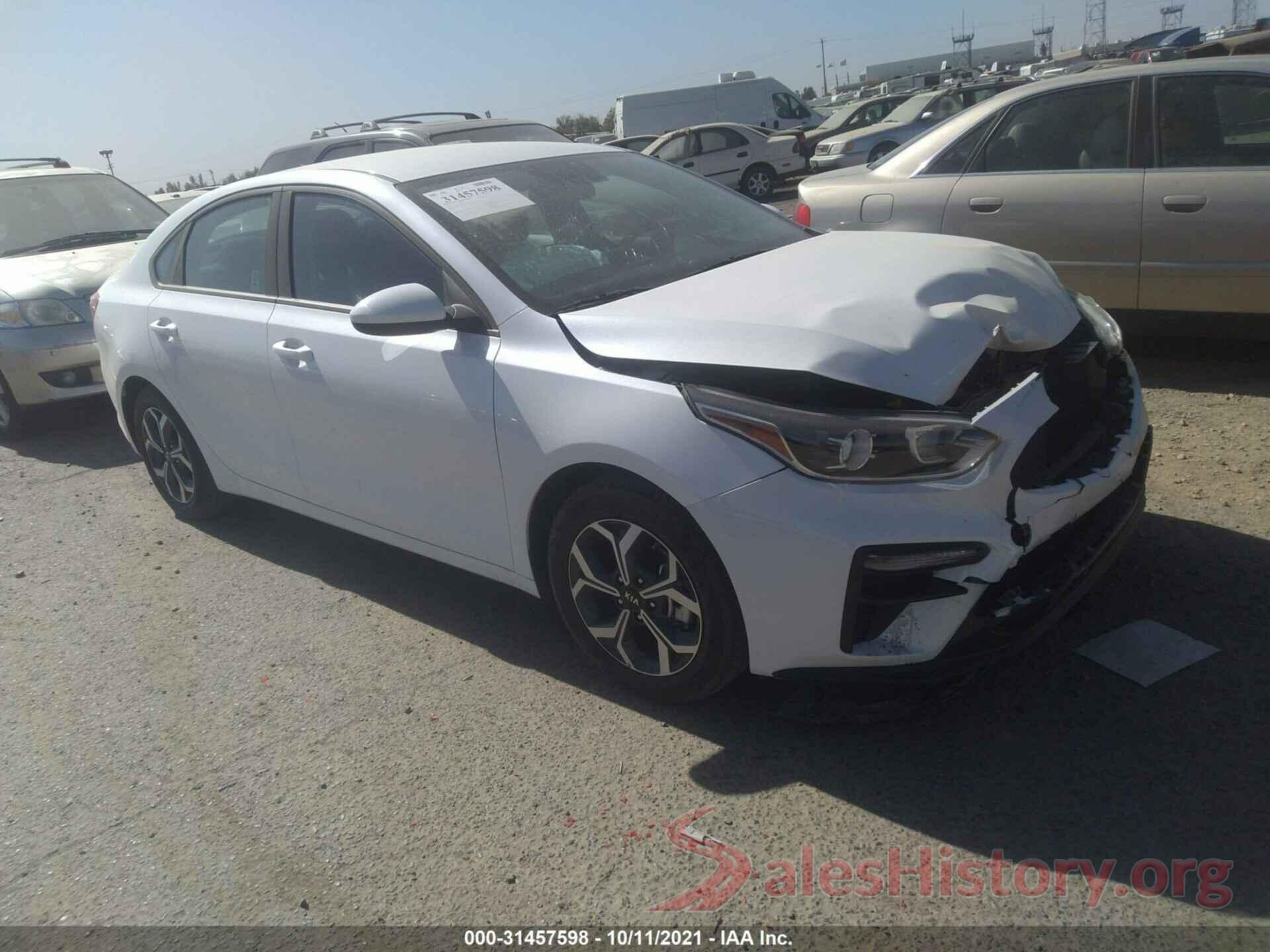 3KPF24ADXME332487 2021 KIA FORTE