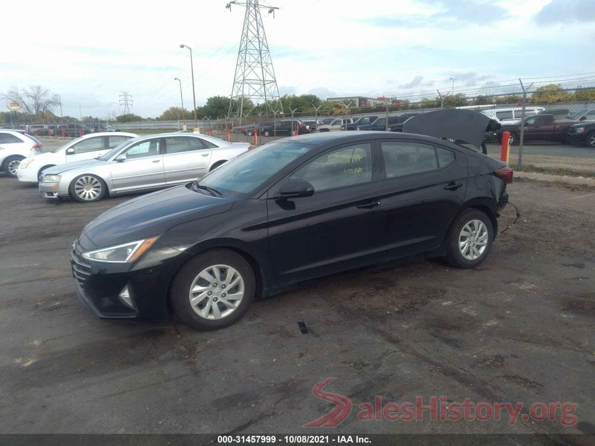 5NPD74LFXKH431374 2019 HYUNDAI ELANTRA