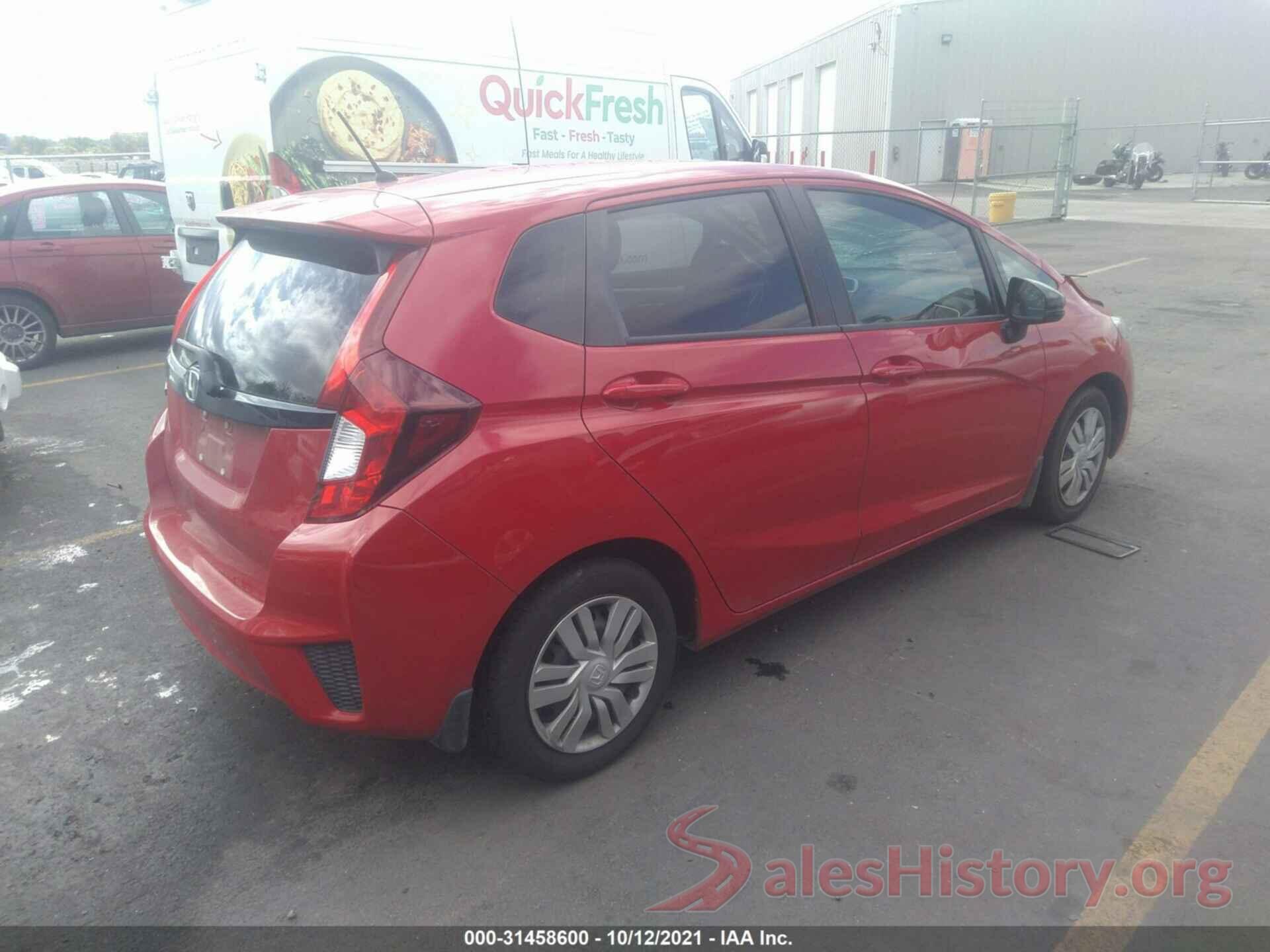 JHMGK5H57GS009751 2016 HONDA FIT