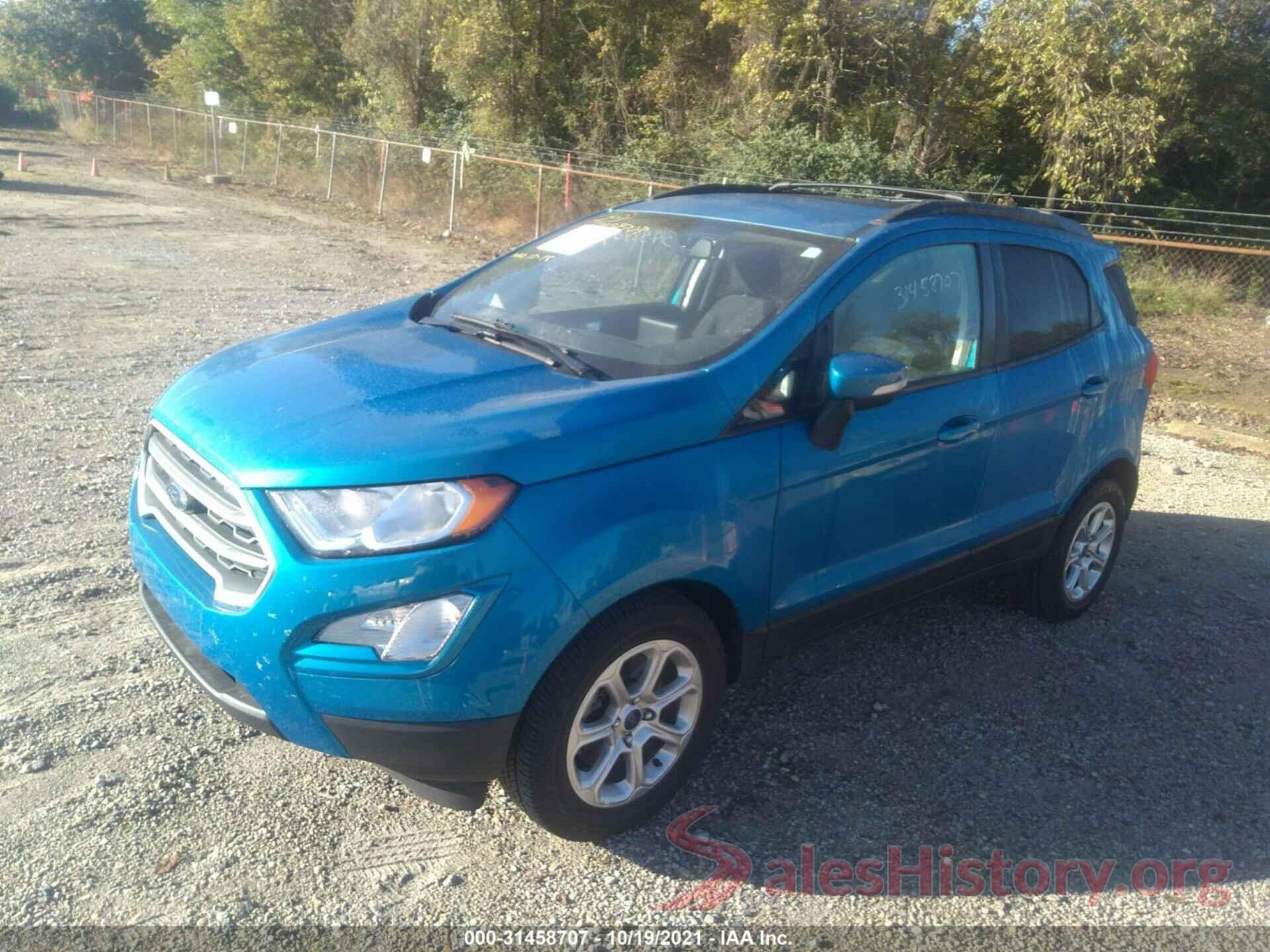 MAJ3P1TE2JC206478 2018 FORD ECOSPORT