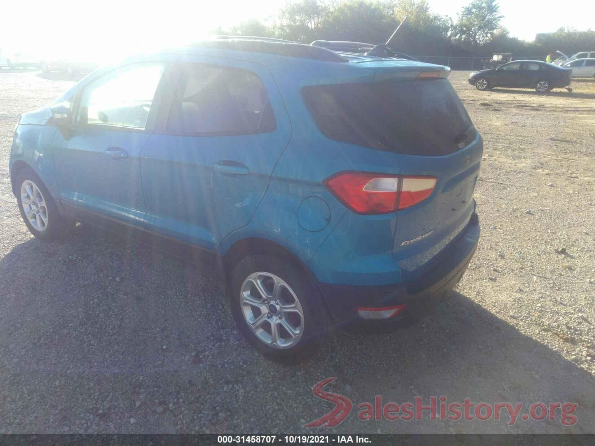 MAJ3P1TE2JC206478 2018 FORD ECOSPORT