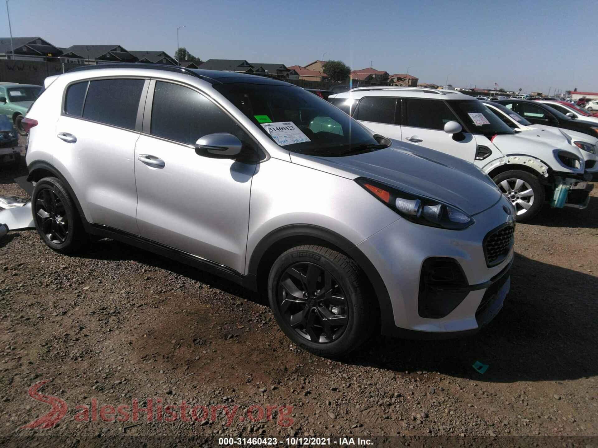 KNDP63AC6M7918050 2021 KIA SPORTAGE