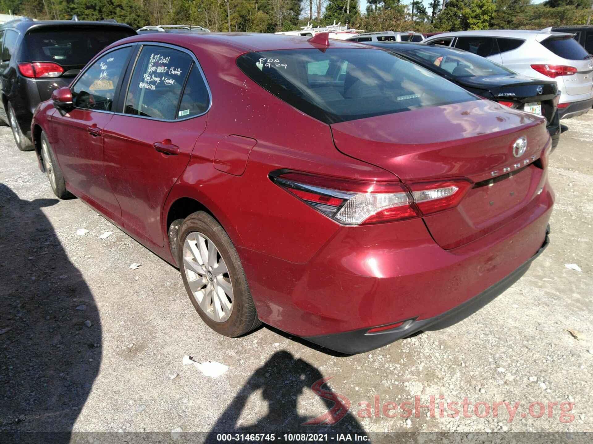 4T1B11HK4KU258675 2019 TOYOTA CAMRY