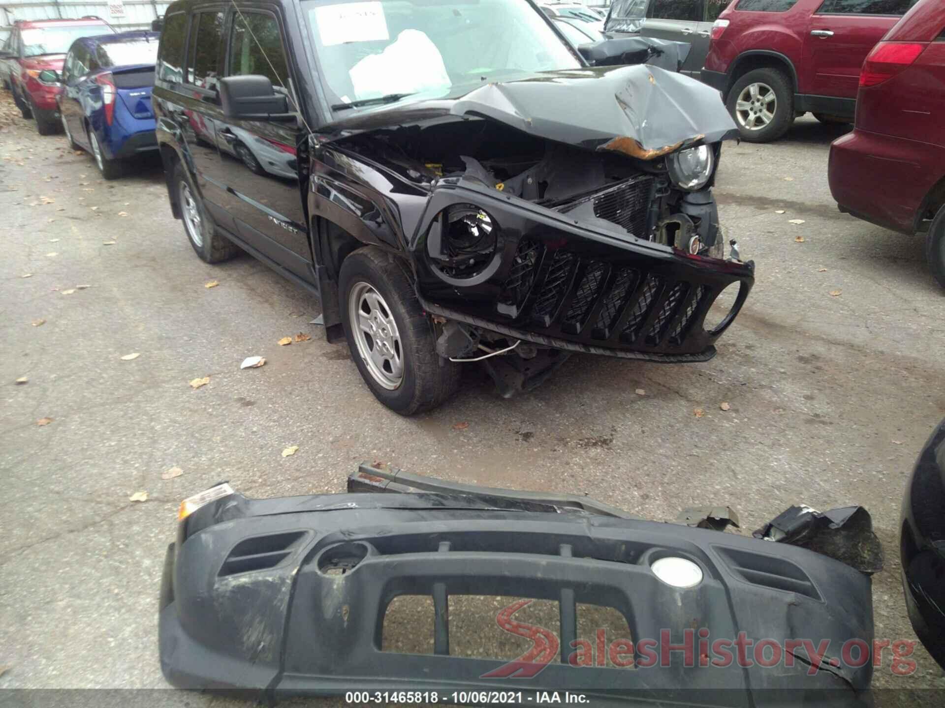 1C4NJPBB0GD548030 2016 JEEP PATRIOT