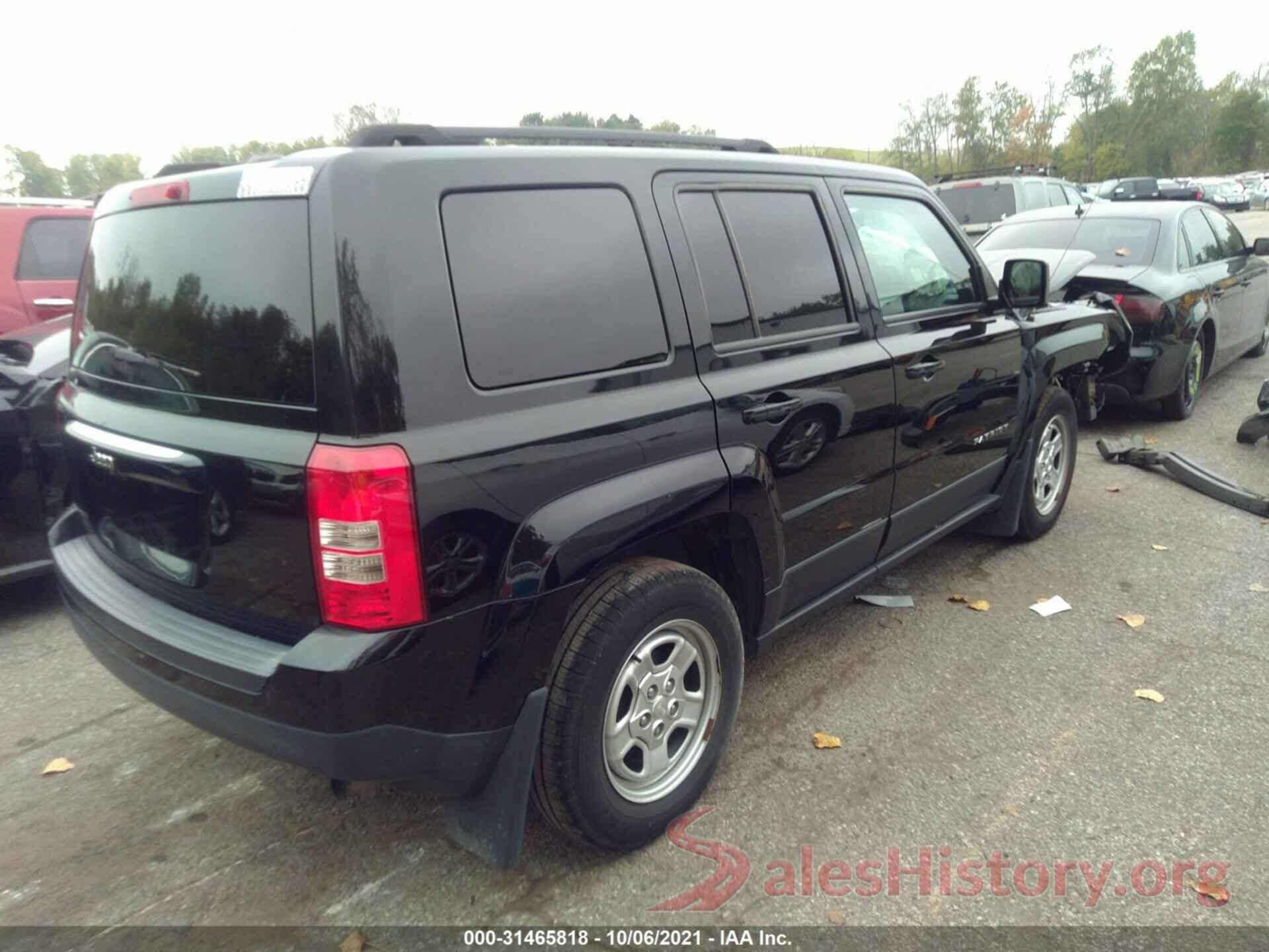 1C4NJPBB0GD548030 2016 JEEP PATRIOT