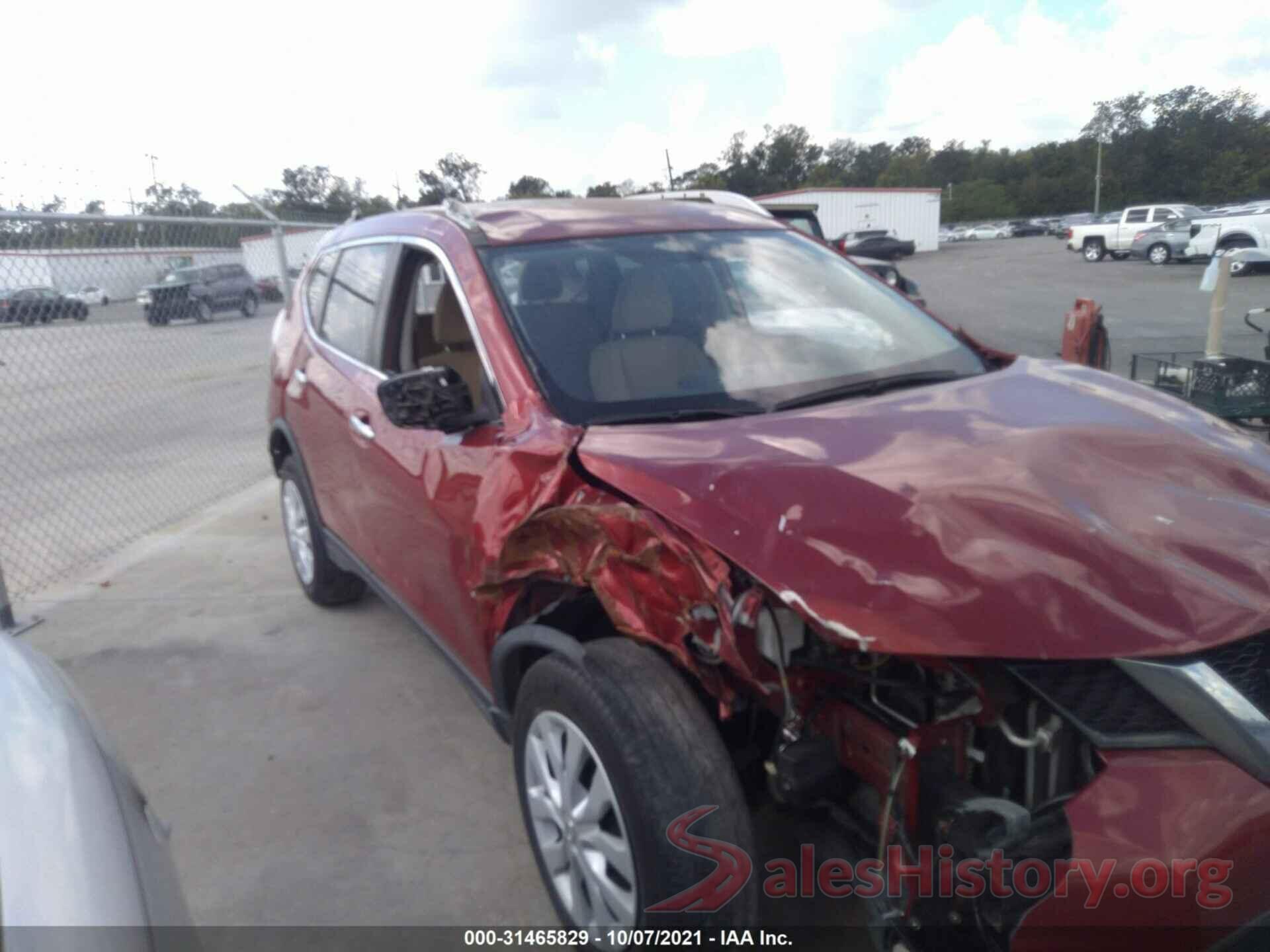 KNMAT2MT5GP626933 2016 NISSAN ROGUE