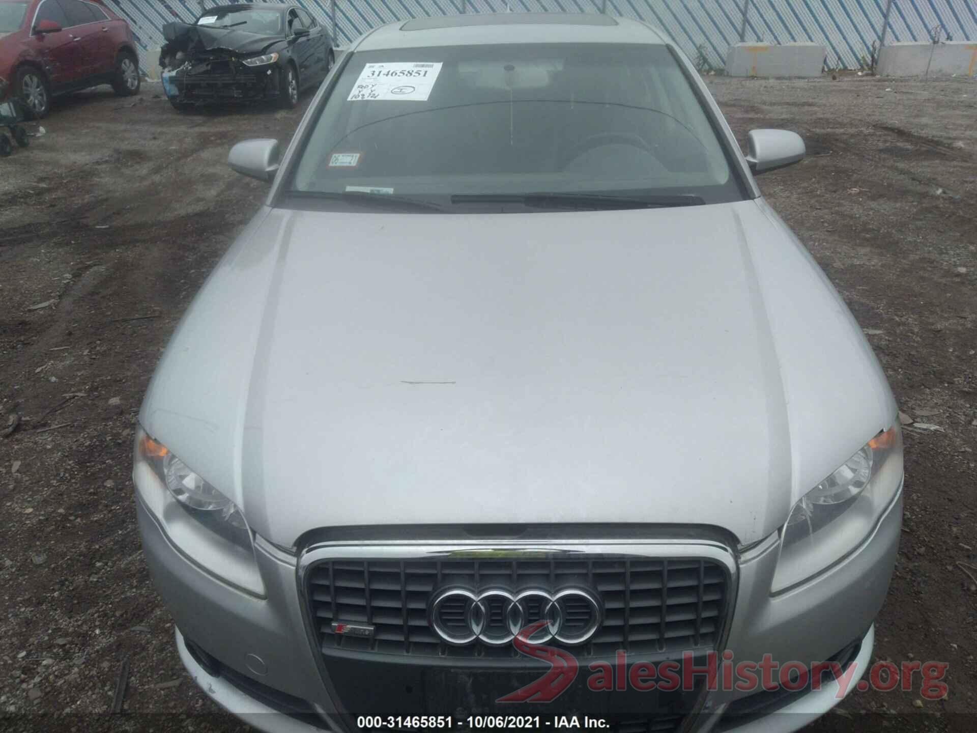 3KPC24A62LE107287 2008 AUDI A4