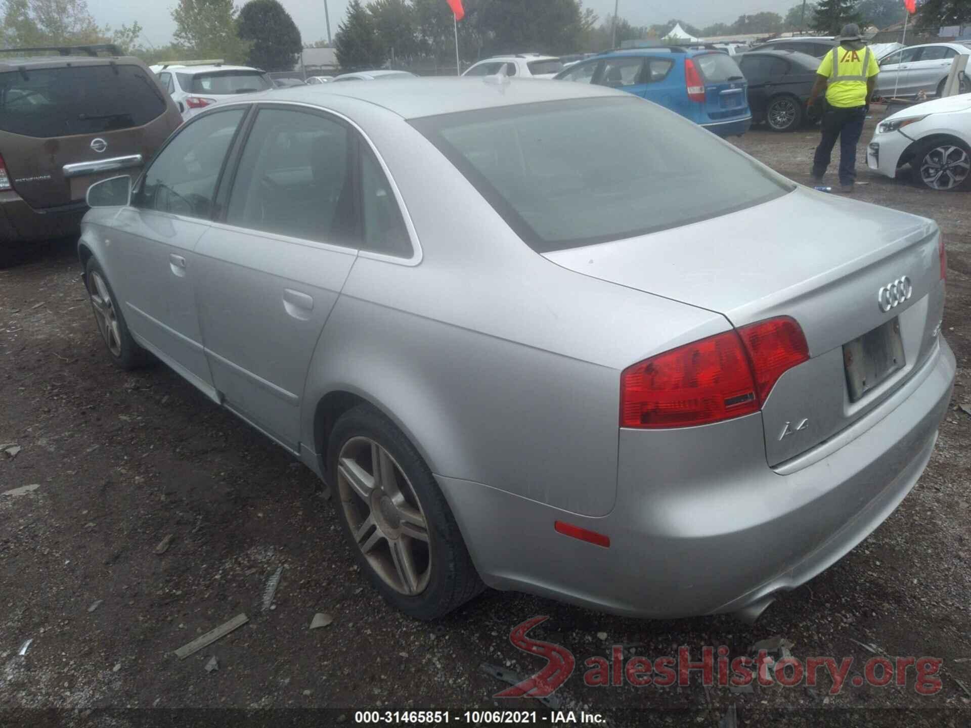 3KPC24A62LE107287 2008 AUDI A4