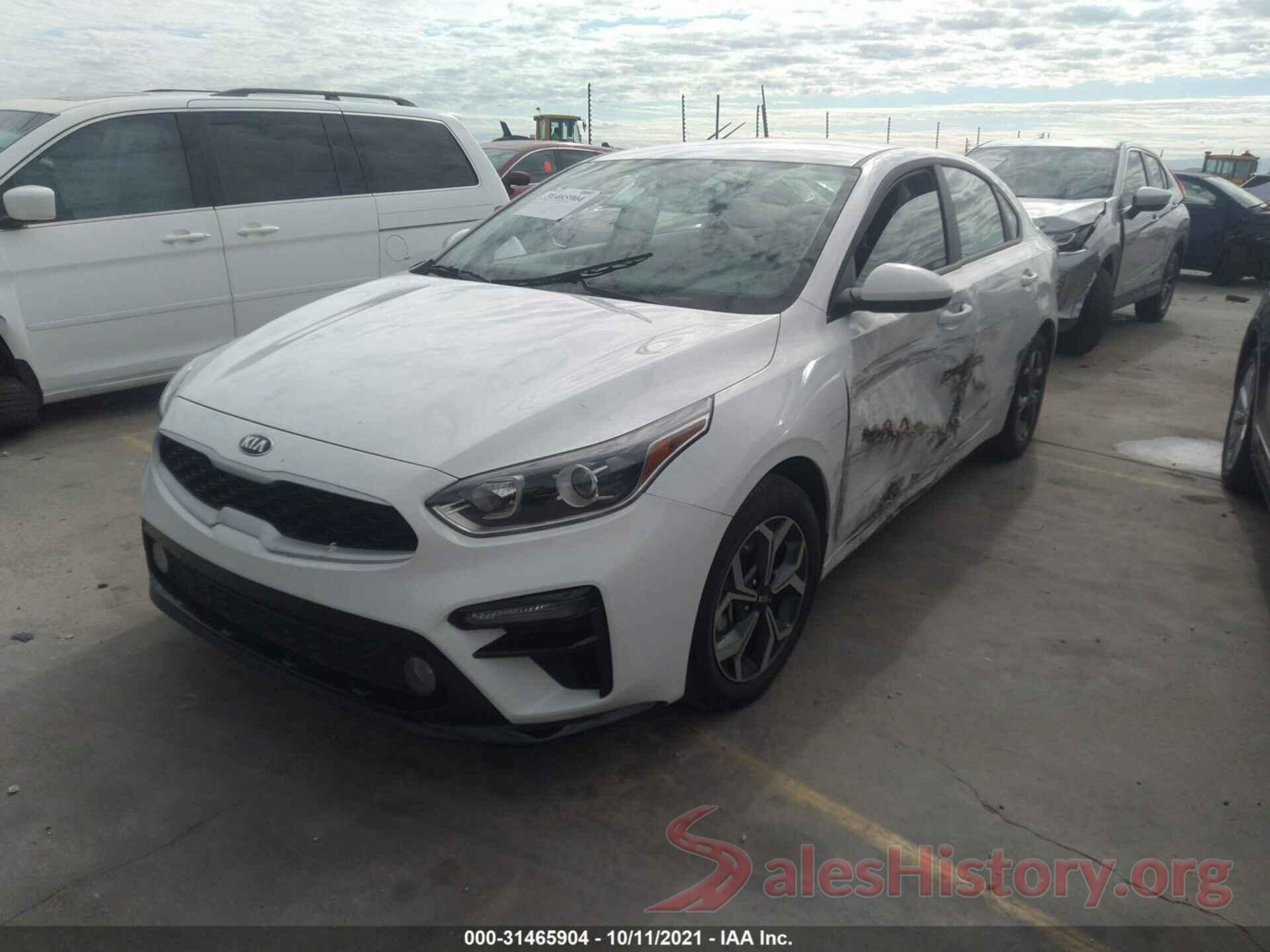 3KPF24AD6ME349206 2021 KIA FORTE