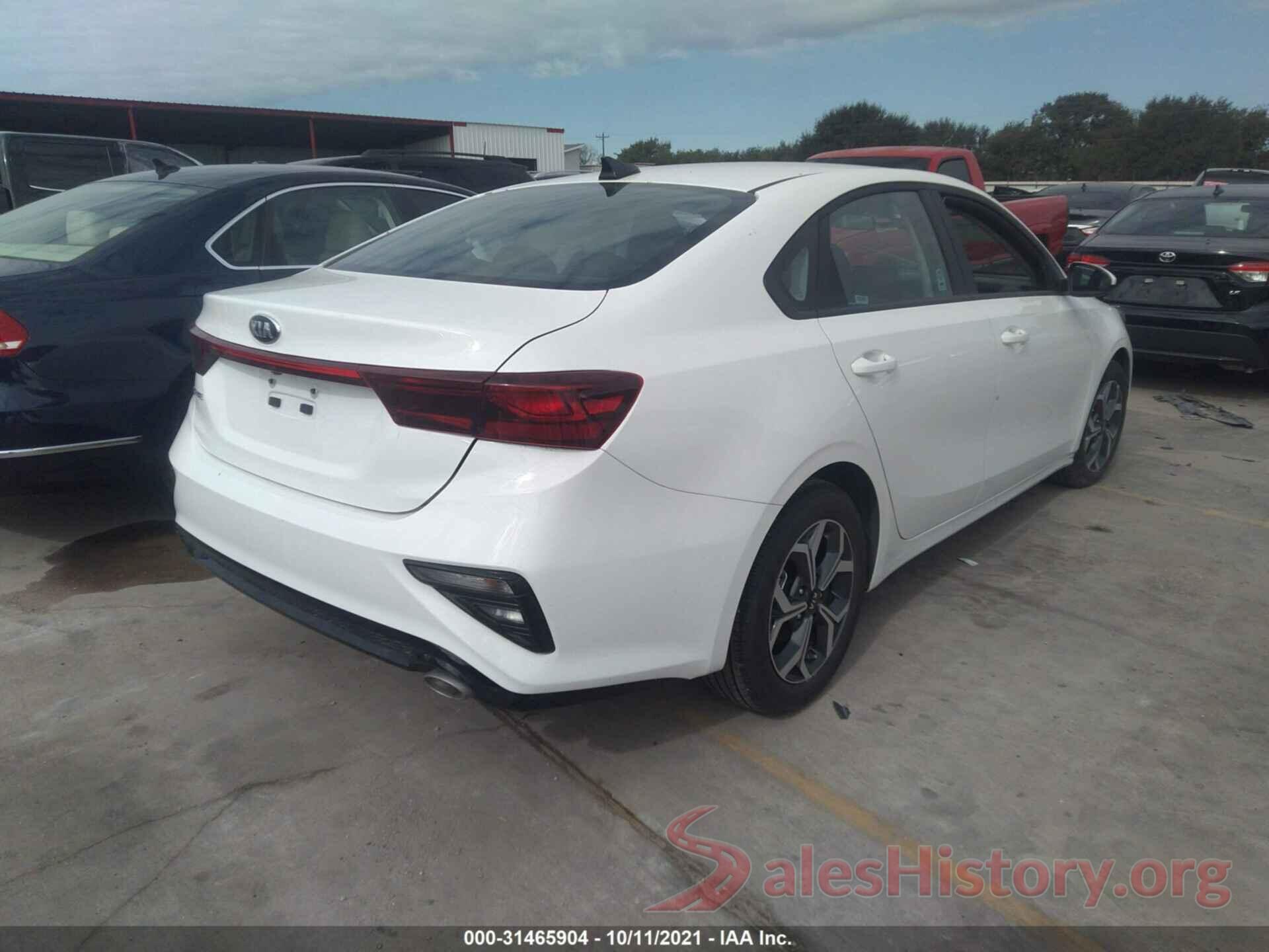 3KPF24AD6ME349206 2021 KIA FORTE