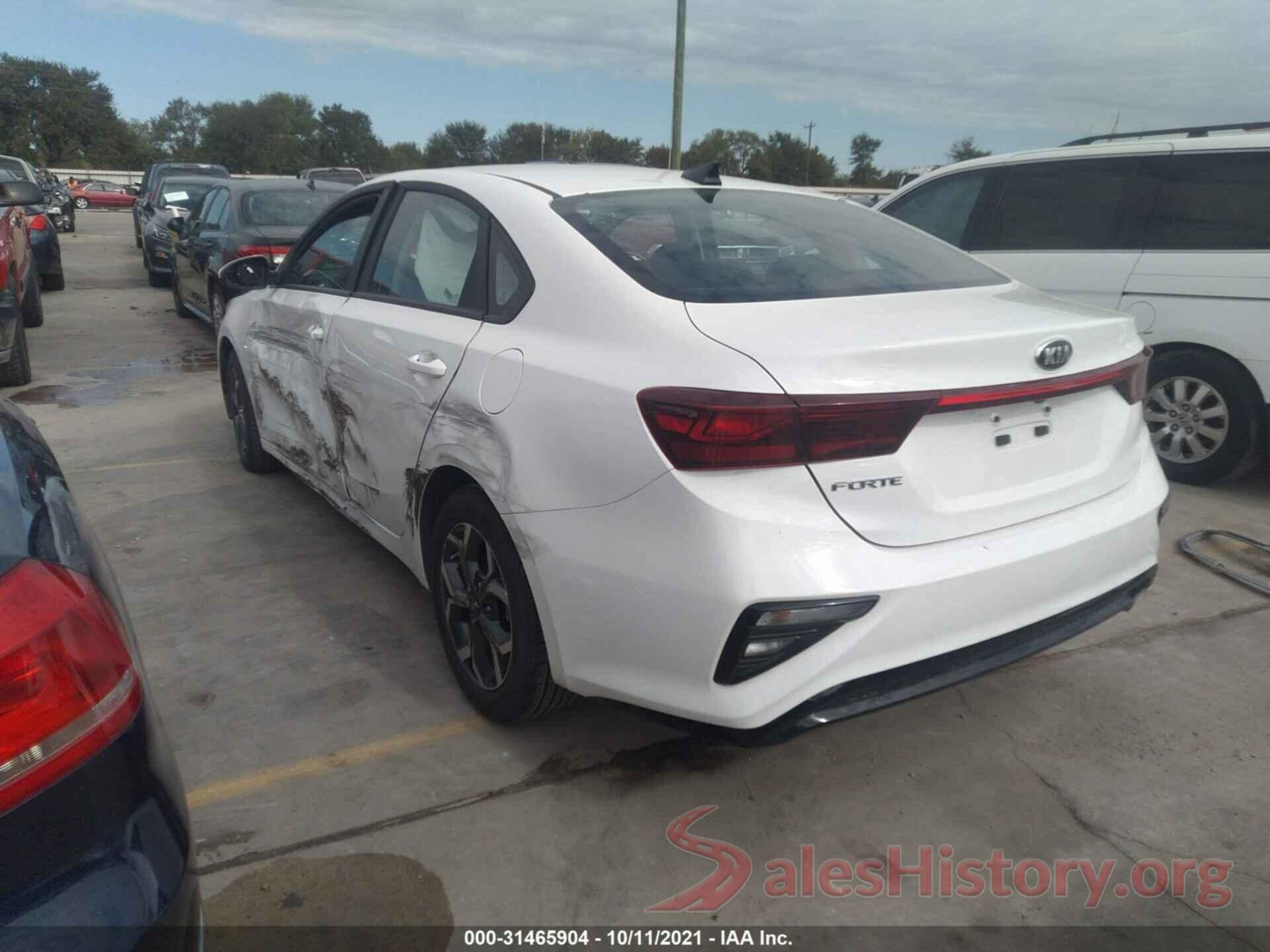 3KPF24AD6ME349206 2021 KIA FORTE