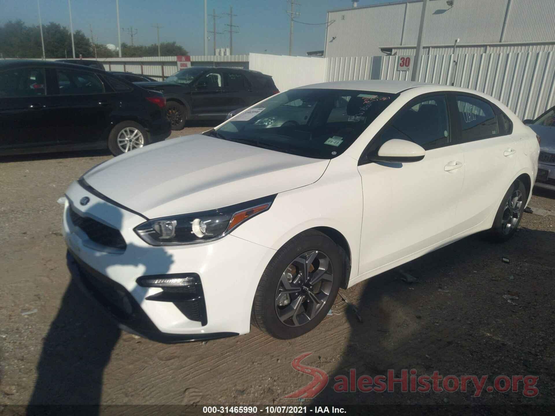 3KPF24AD1ME338629 2021 KIA FORTE