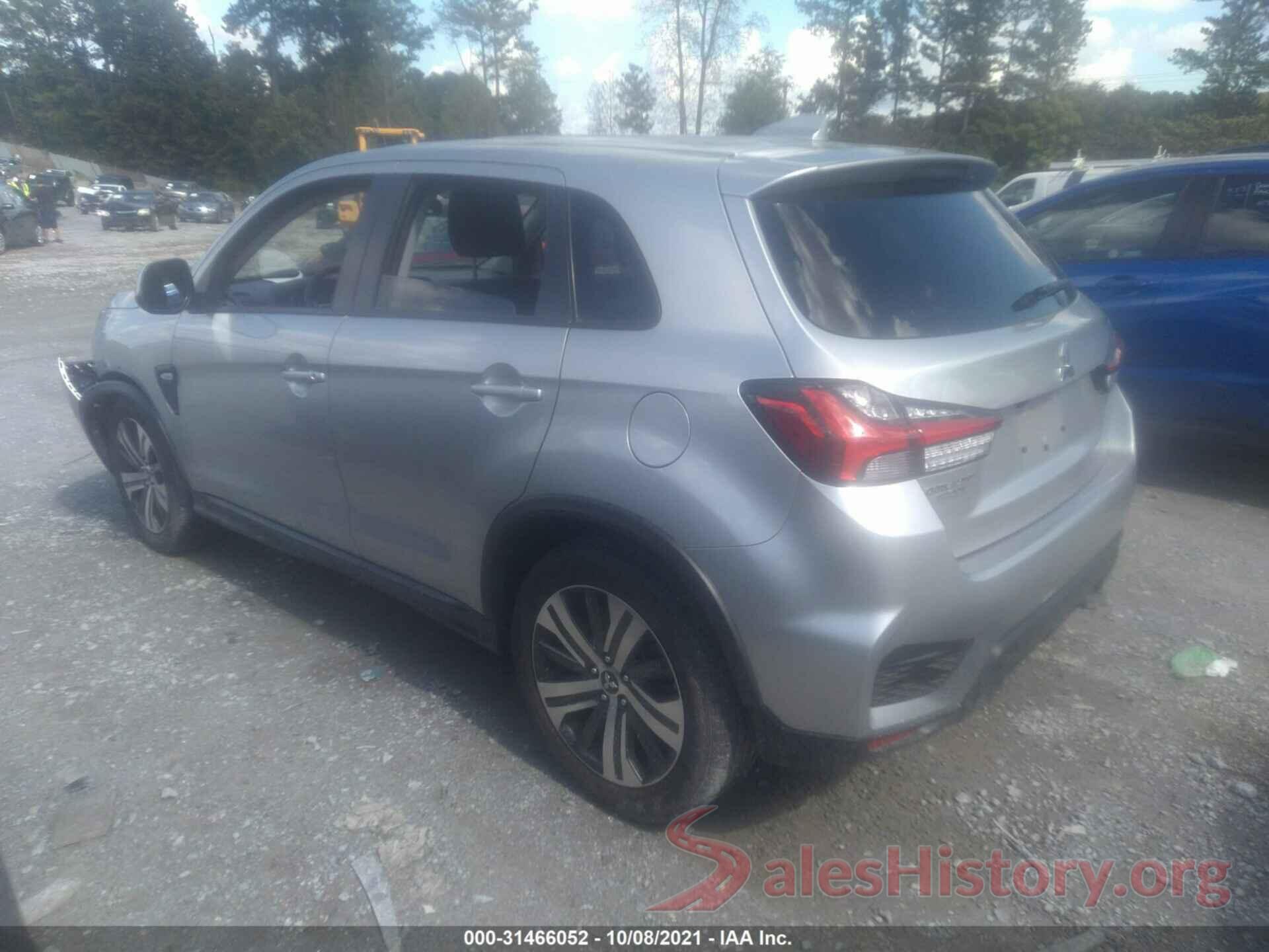 JA4AP3AU4LU021508 2020 MITSUBISHI OUTLANDER SPORT