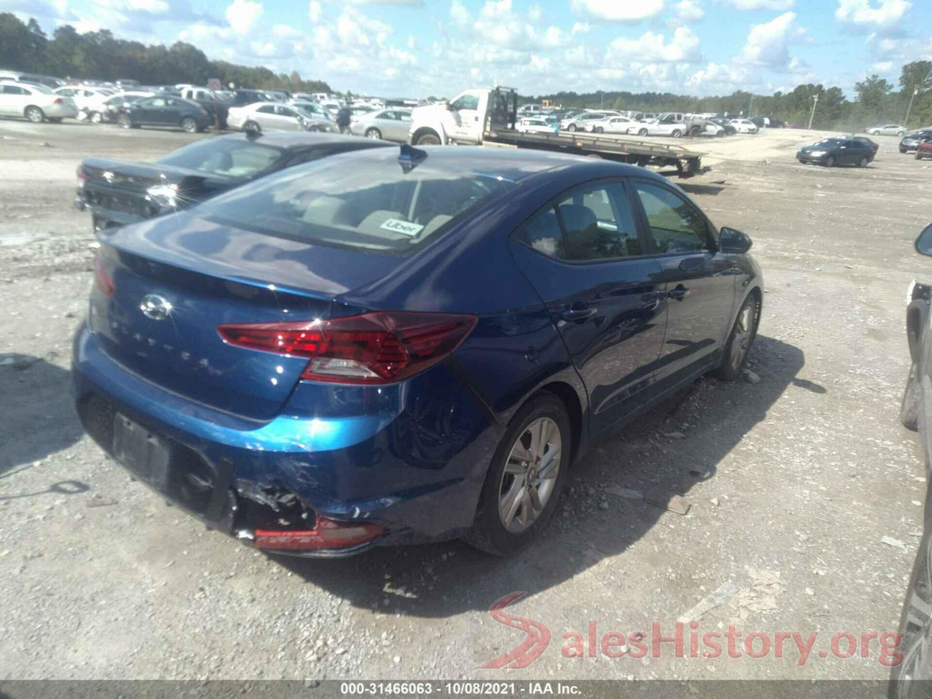 5NPD84LF4KH470040 2019 HYUNDAI ELANTRA