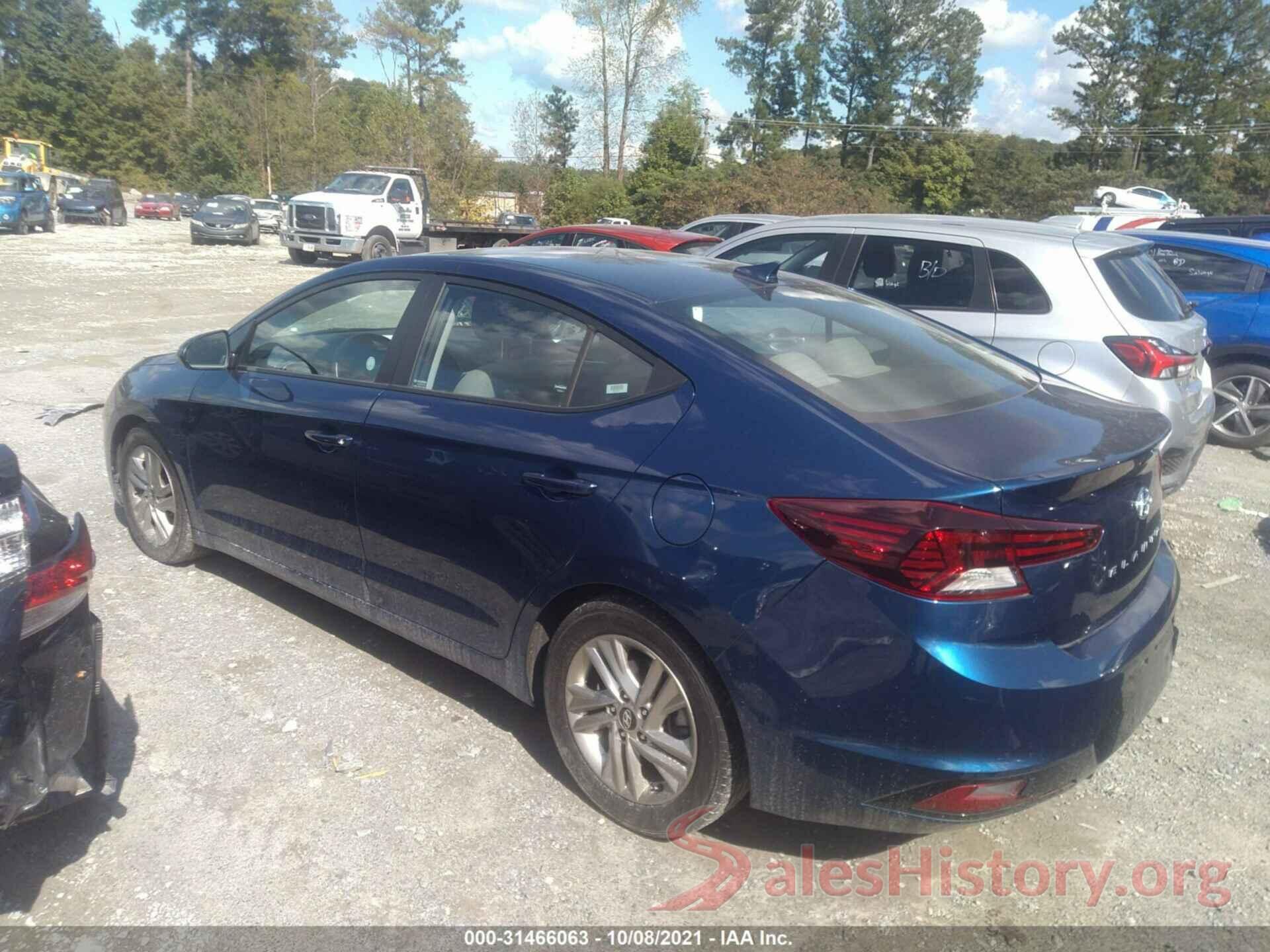 5NPD84LF4KH470040 2019 HYUNDAI ELANTRA