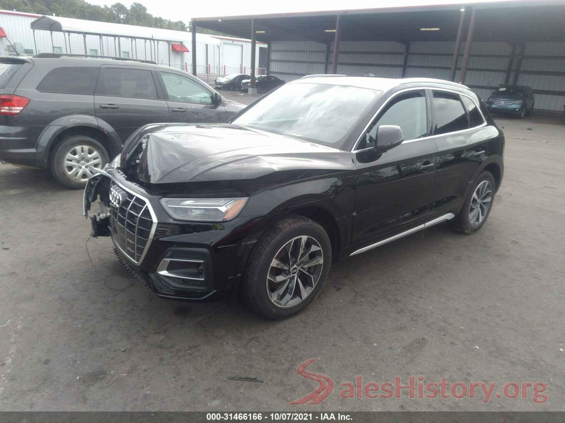 WA1BAAFY9M2013410 2021 AUDI Q5