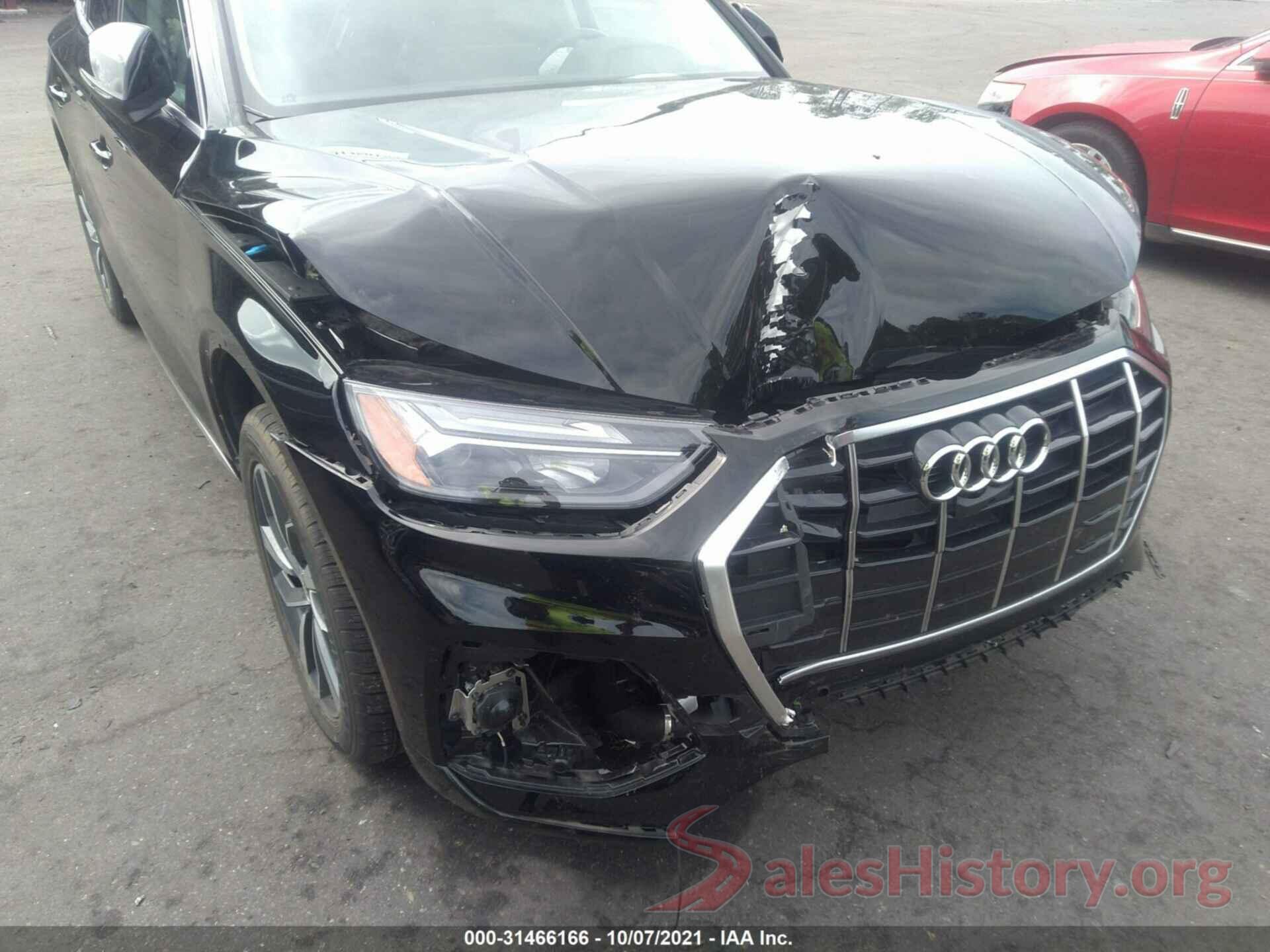 WA1BAAFY9M2013410 2021 AUDI Q5