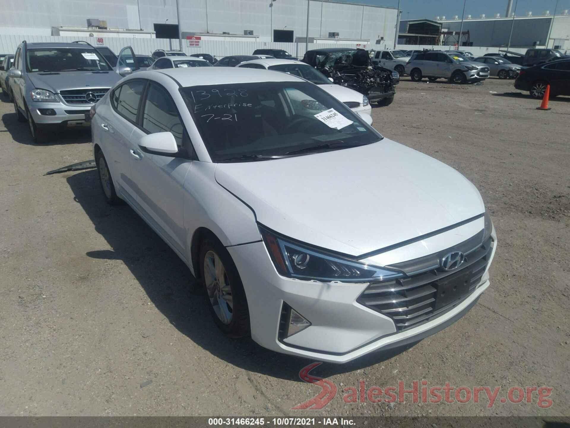 5NPD84LFXLH568121 2020 HYUNDAI ELANTRA