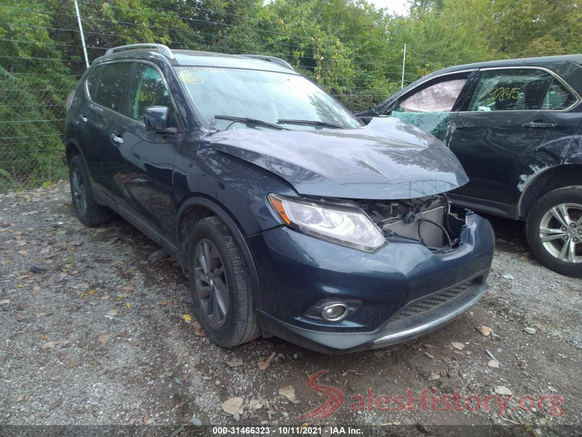 5N1AT2MV2GC863562 2016 NISSAN ROGUE